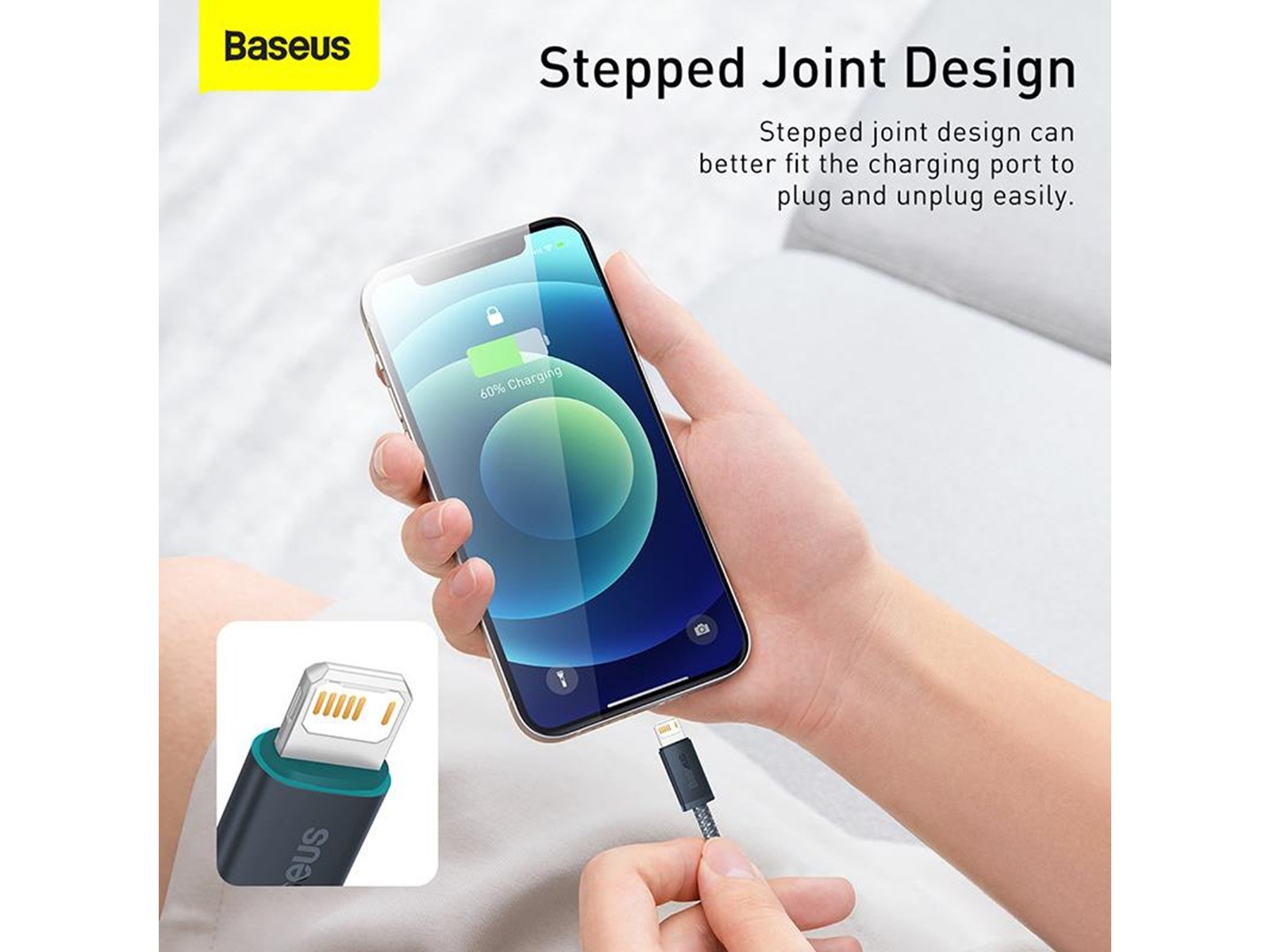 Baseus Dynamic Series cable USB to Lightning 2.4A 2m (gray)