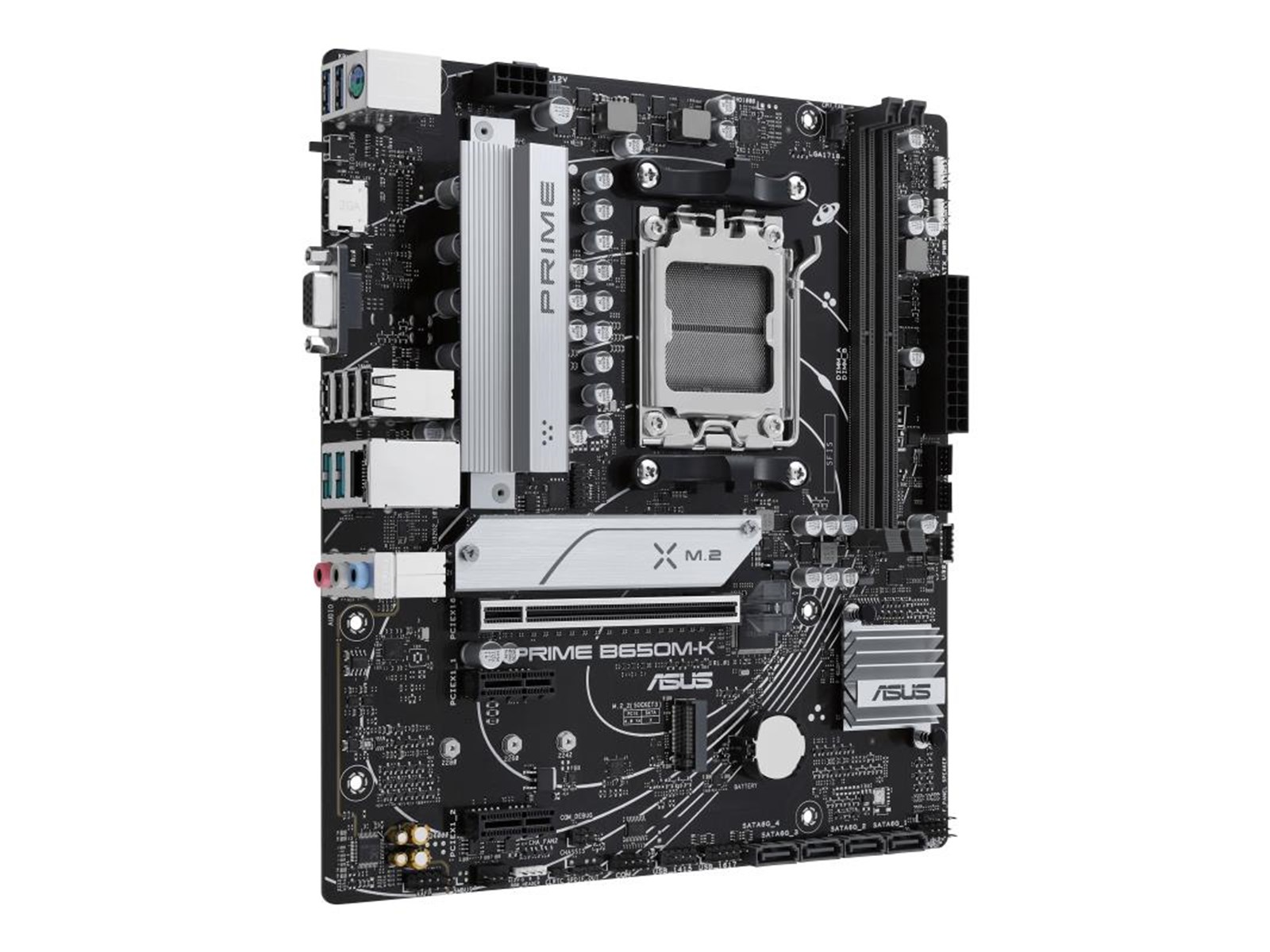 ASUS PRIME B650M-K Mainboard - AMD B650 - AMD AM5 socket - DDR5 RAM - Micro-ATX
