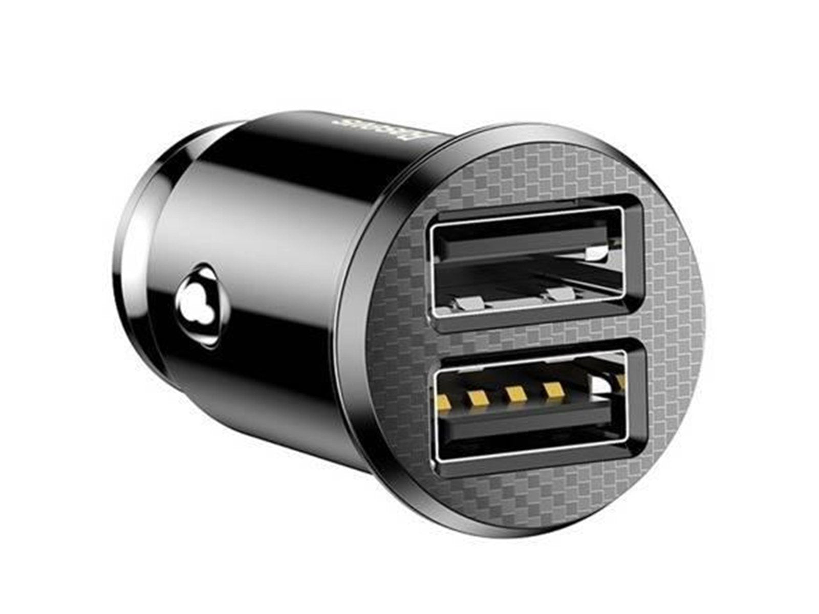 Baseus Grain Car Charger 2x USB 5V 3.1A (black)