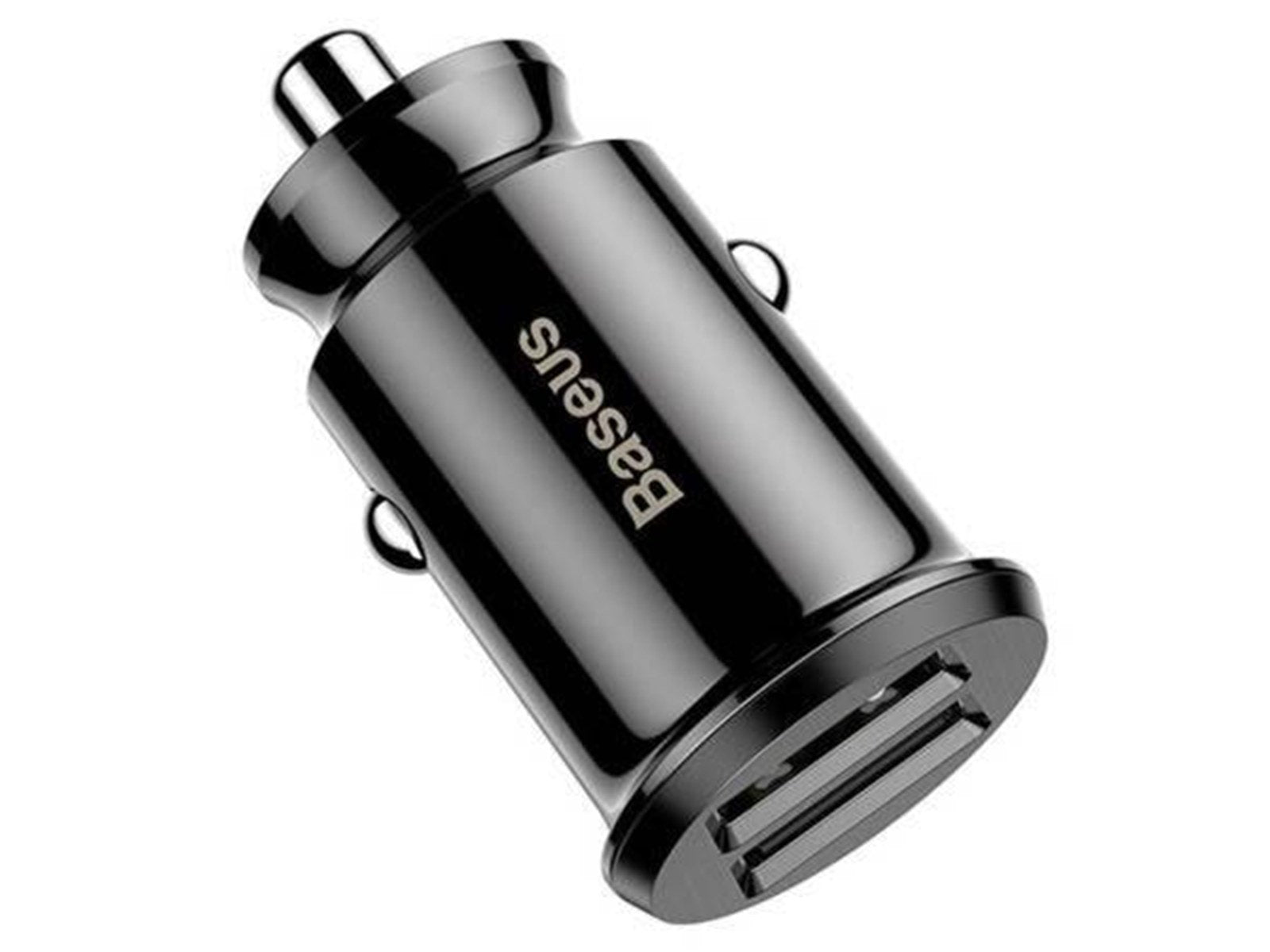 Baseus Grain Car Charger 2x USB 5V 3.1A (black)