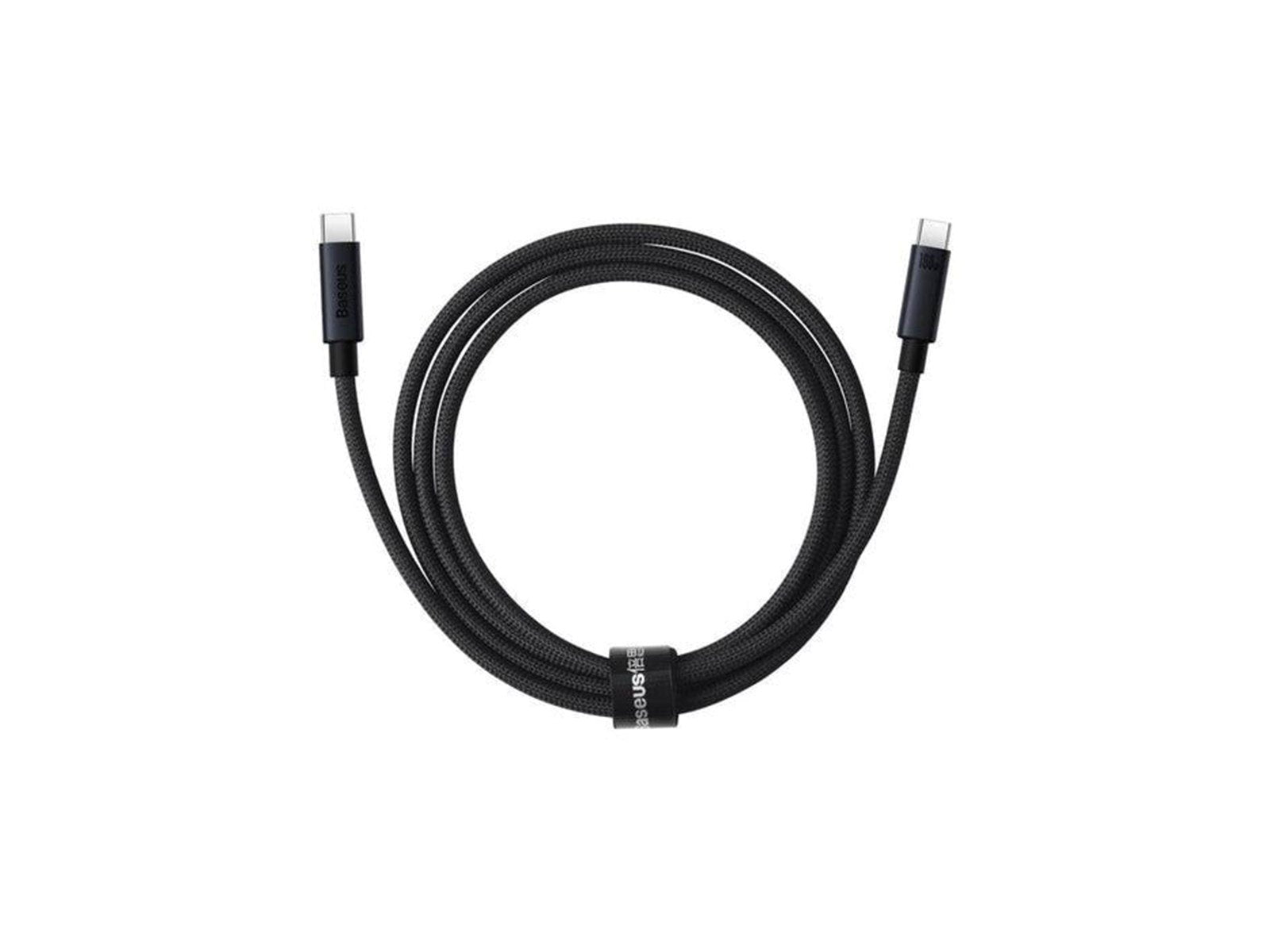 Baseus Cafule Cable USB-C PD 2.0 QC 3.0 60W 1m (Black+Gray)