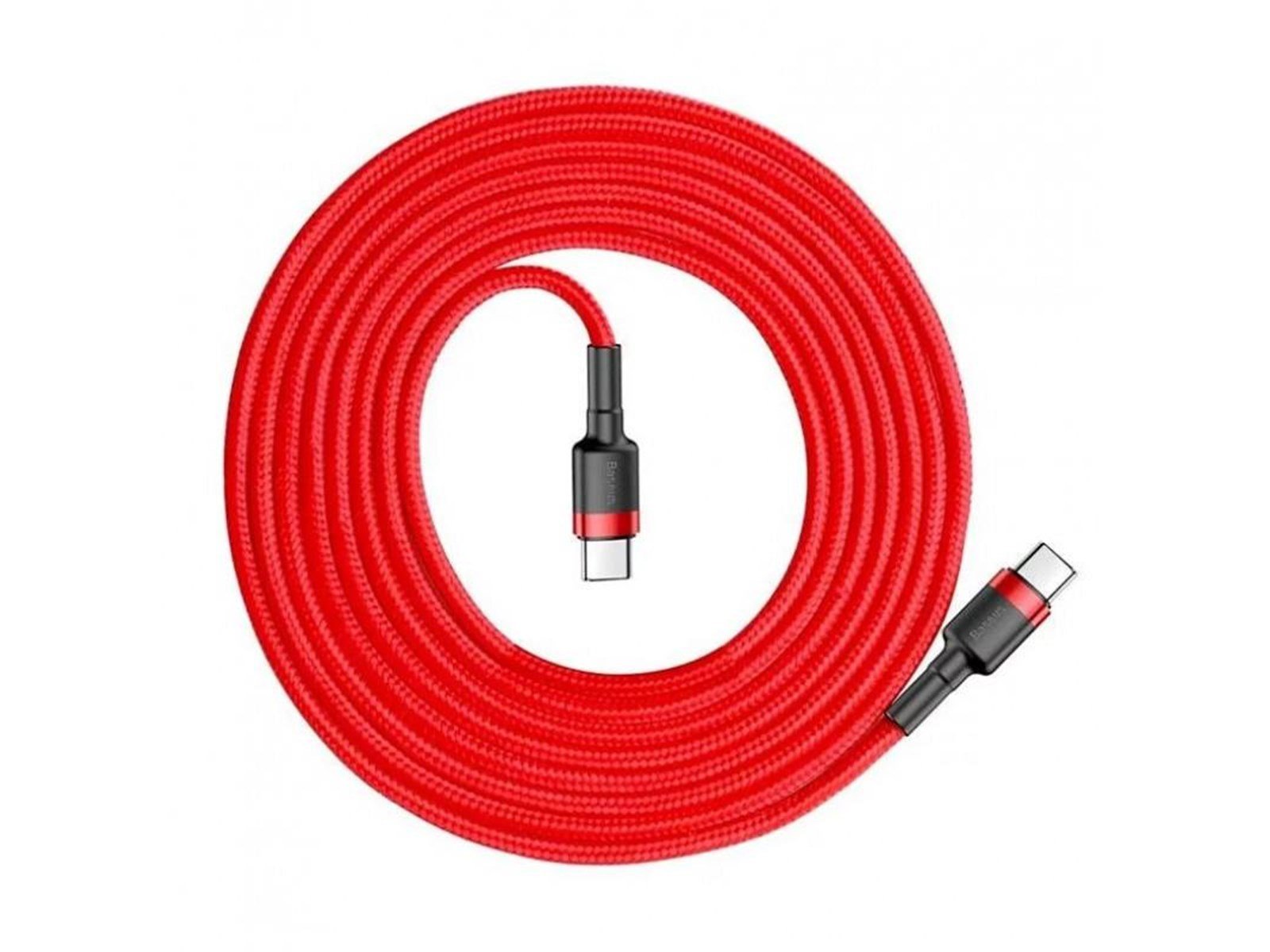 Baseus Cafule PD2.0 60W flash charging USB For Type-C cable (20V 3A) 2m Red