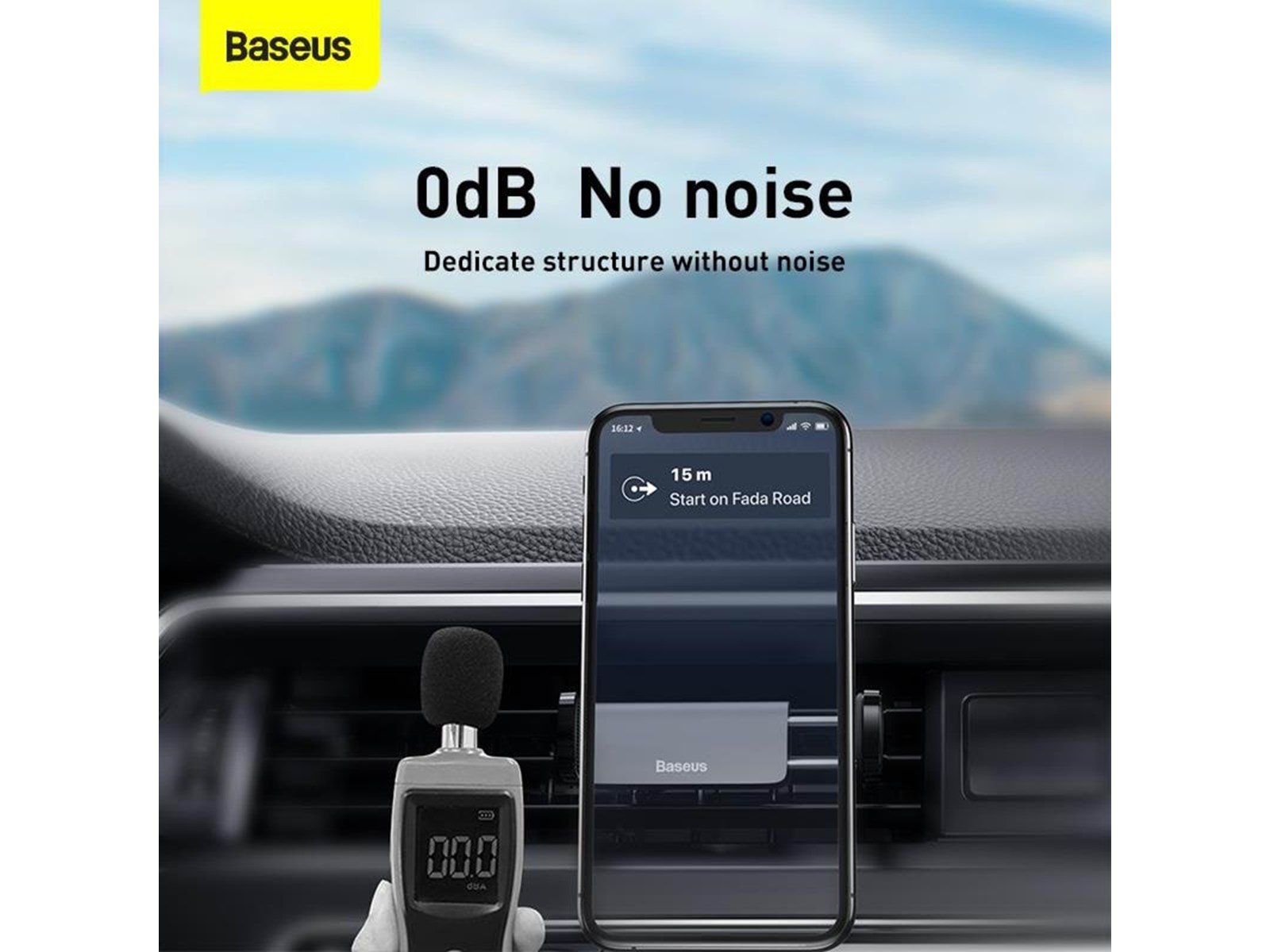Baseus Steel Cannon Clamp Holder