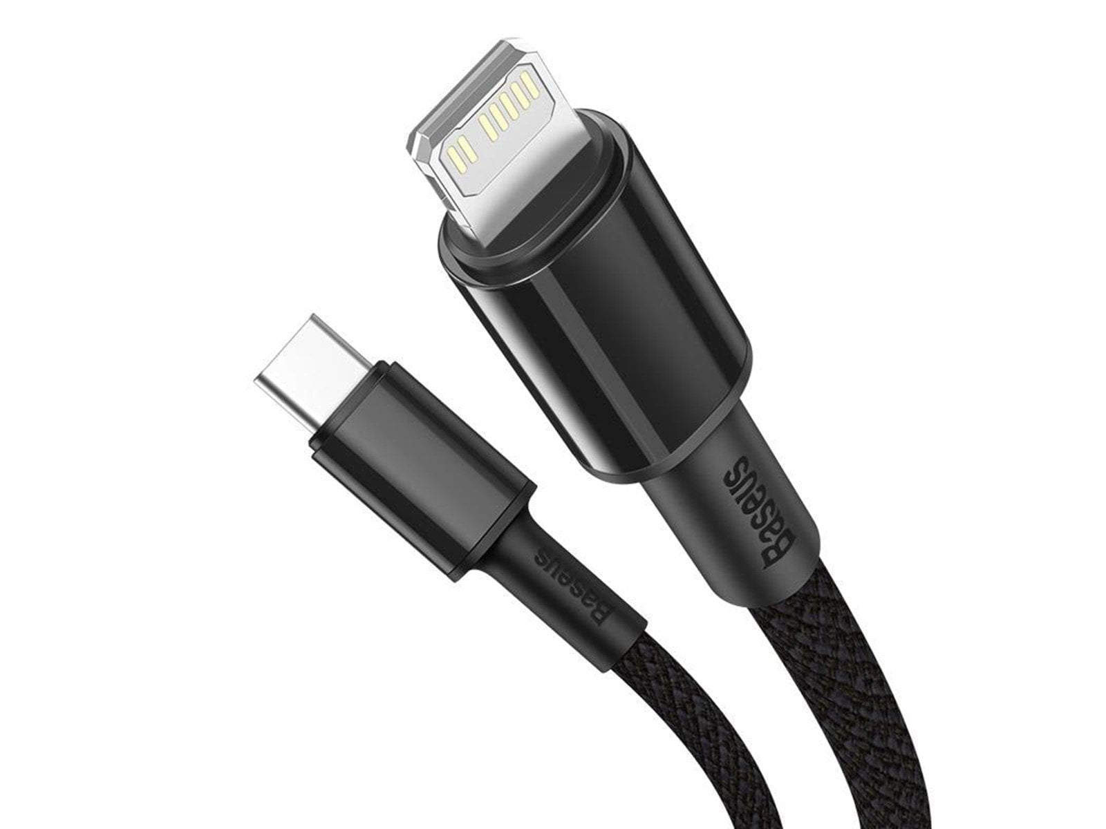 Baseus High Density Braided Cable Type-C to Lightning PD 20W 2m (Black)