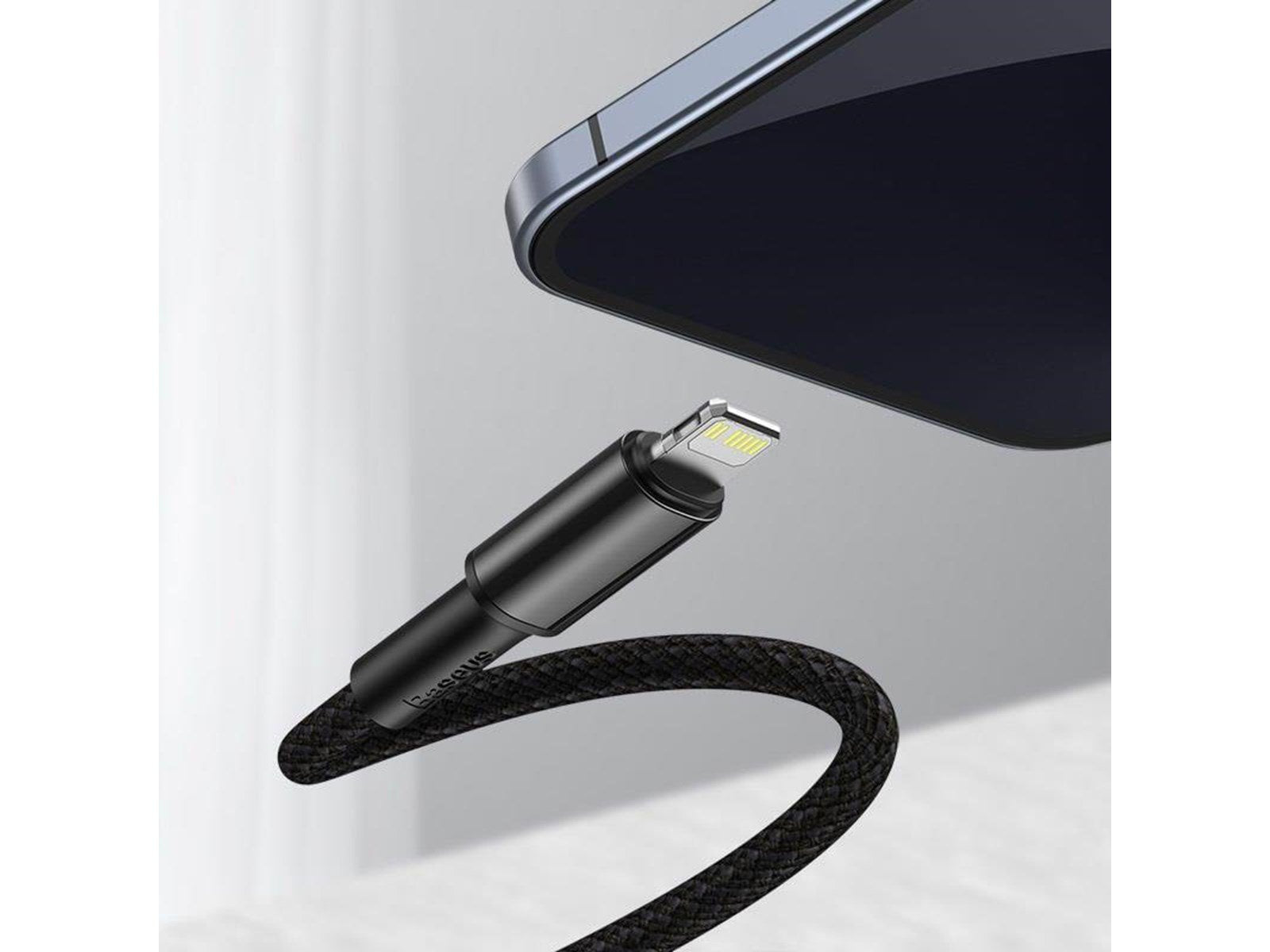 Baseus High Density Braided Cable Type-C to Lightning PD 20W 2m (Black)