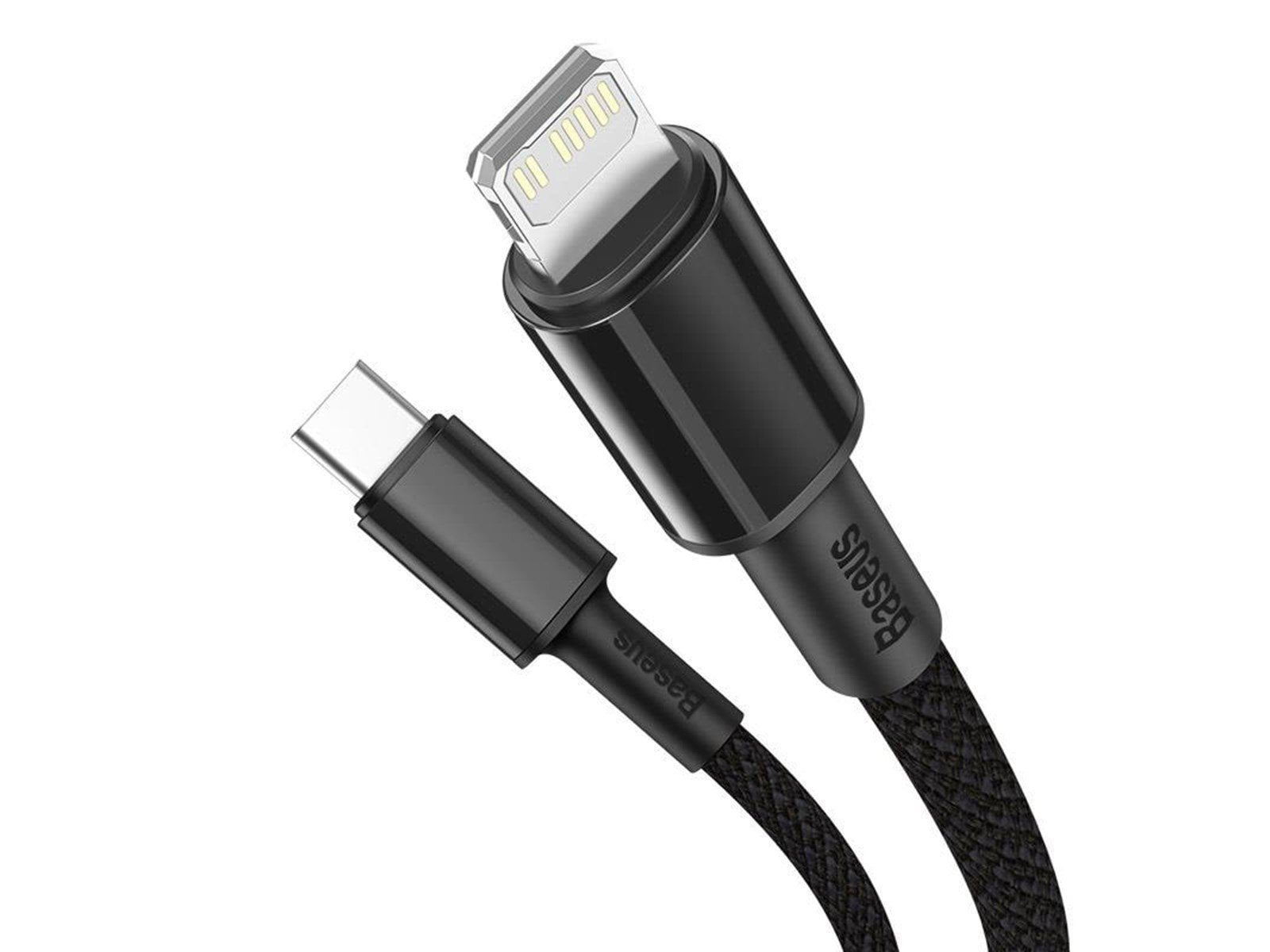 Baseus High Density Braided Cable Type-C to Lightning PD 20W 2m (Black)