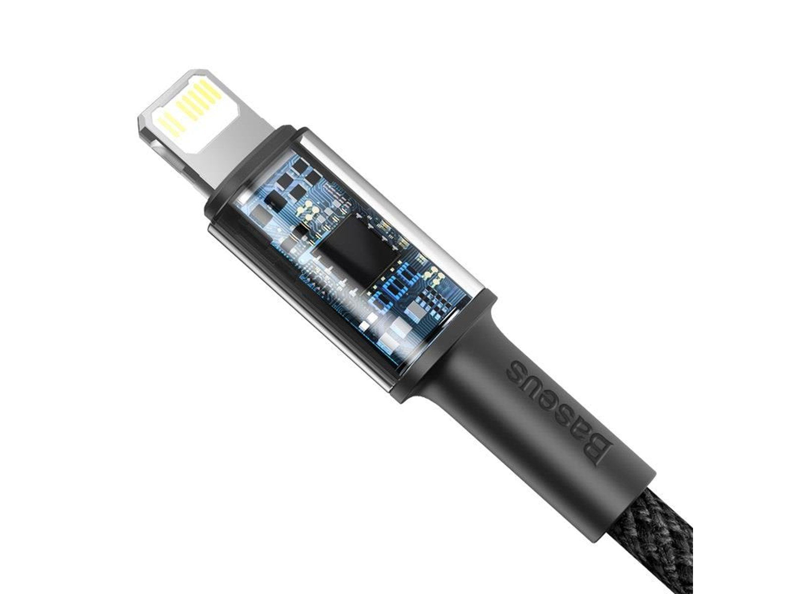 Baseus High Density Braided Cable Type-C to Lightning PD 20W 2m (Black)