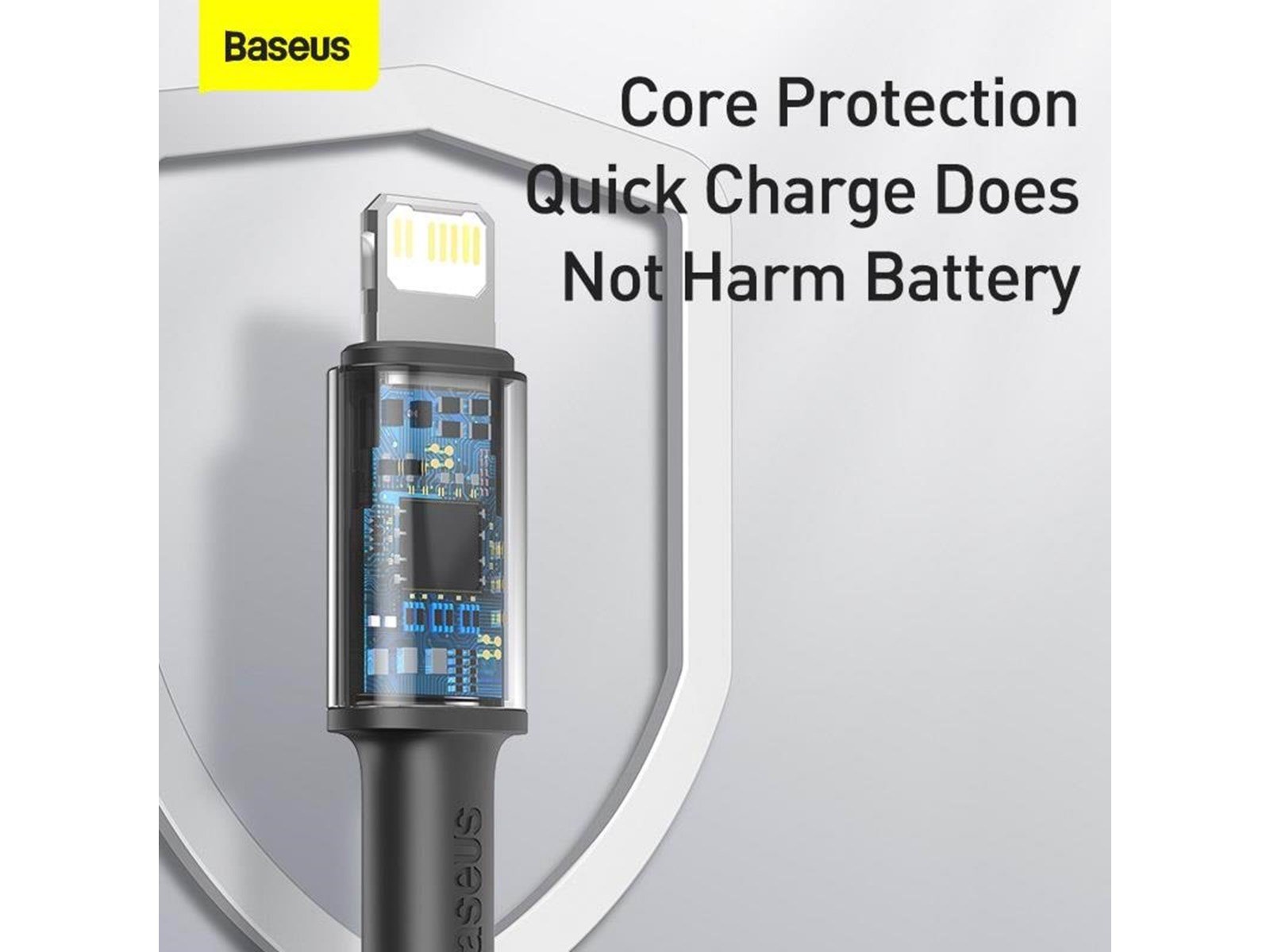 Baseus High Density Braided Cable Type-C to Lightning PD 20W 2m (Black)