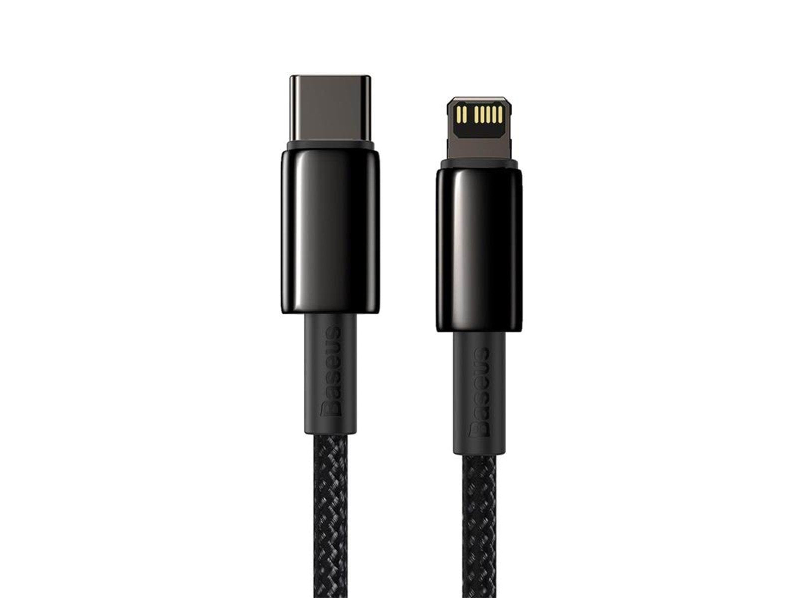 Baseus Tungsten Gold Cable Type-C to iP PD 20W 1m (black)