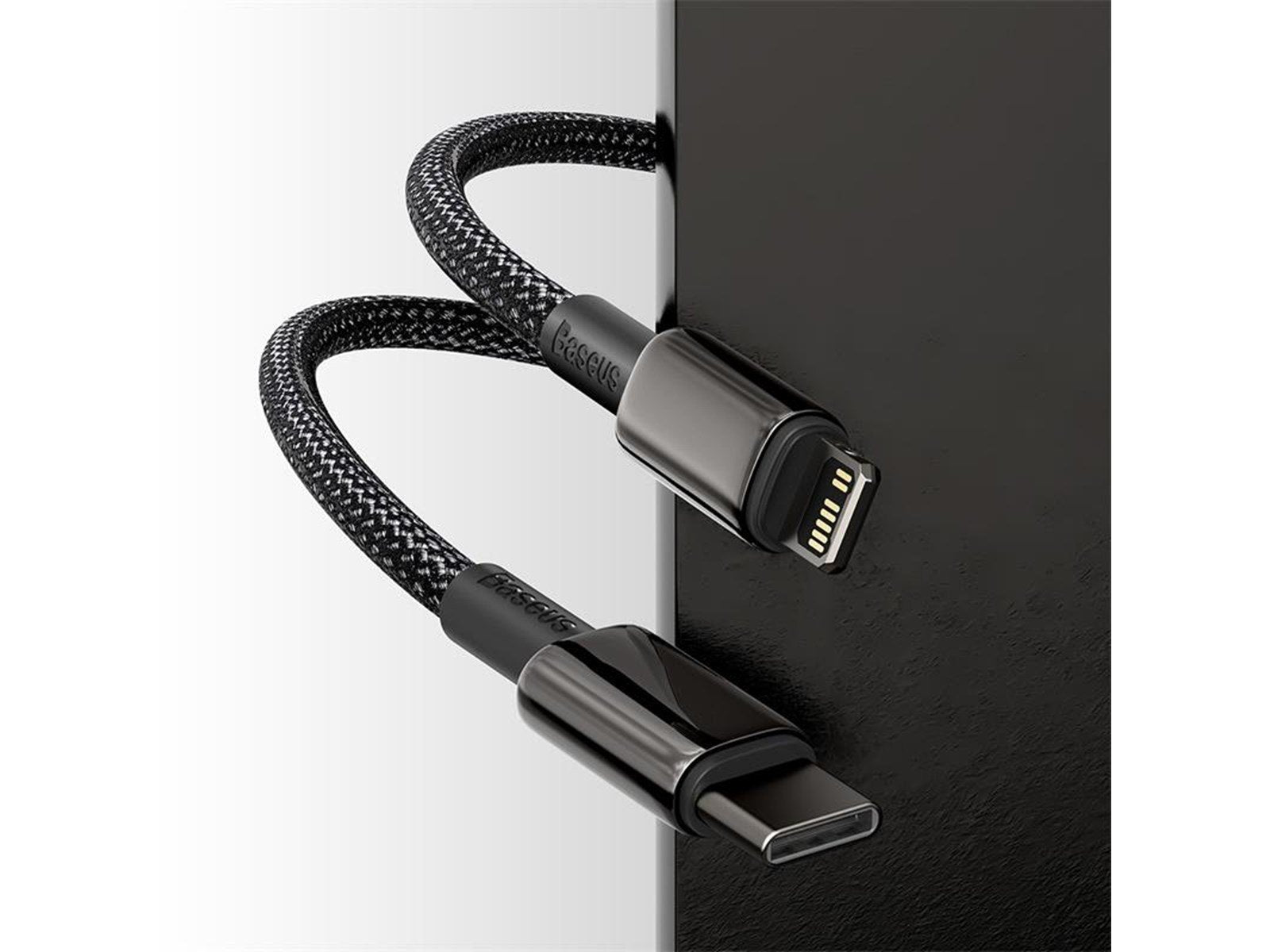 Baseus Tungsten Gold Cable Type-C to iP PD 20W 2m (black)