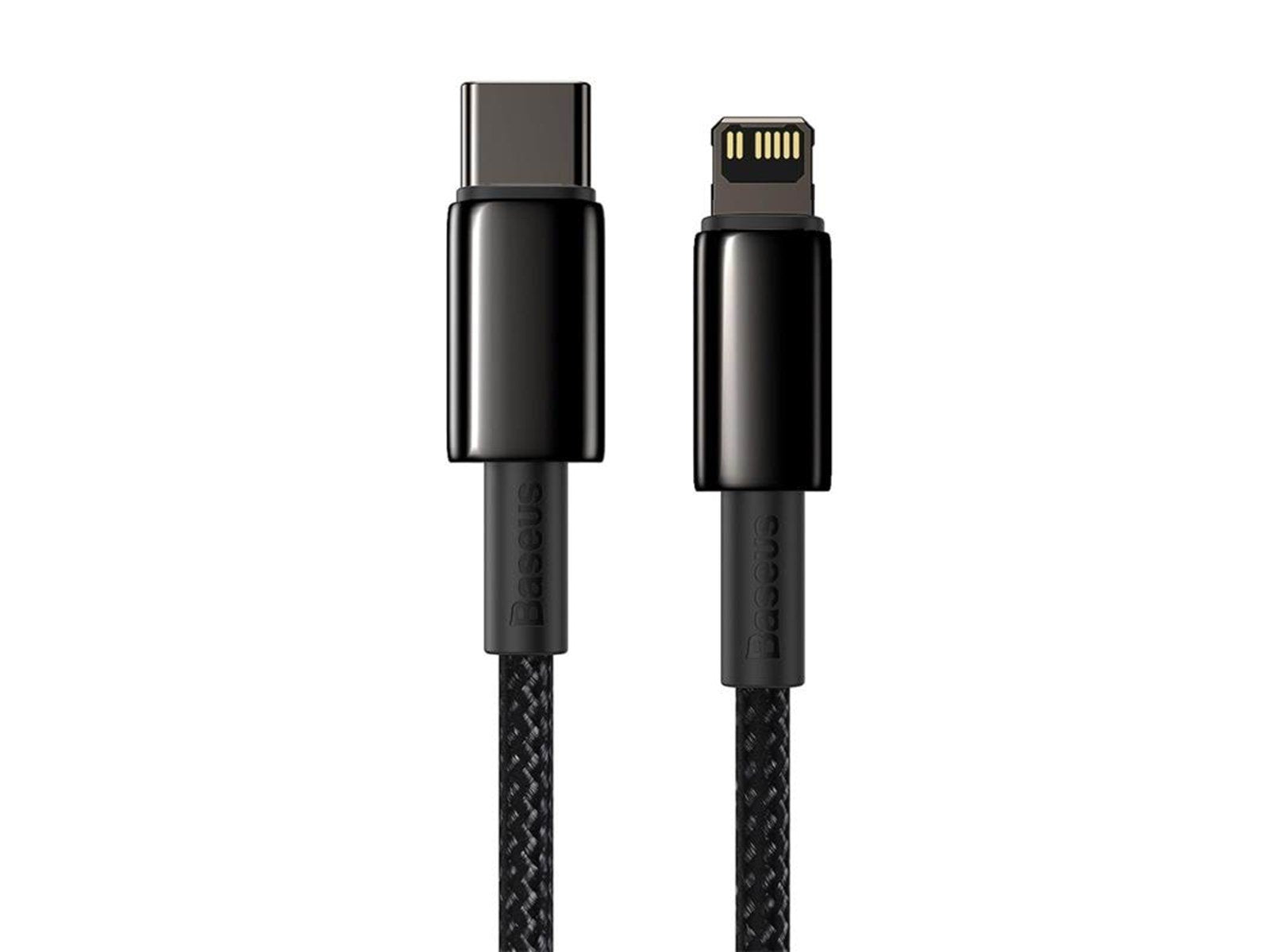 Baseus Tungsten Gold Cable Type-C to iP PD 20W 2m (black)