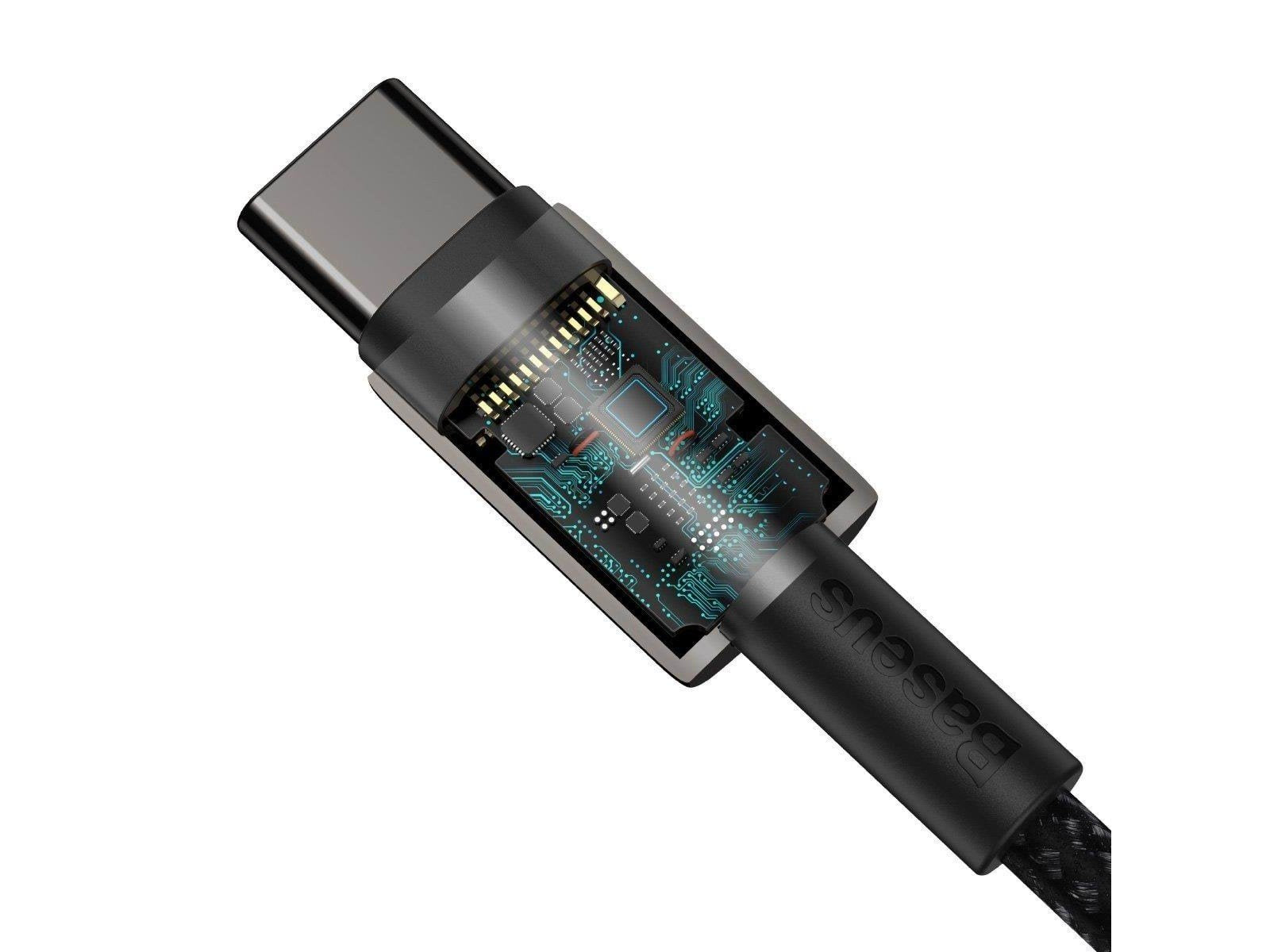 Baseus Tungsten Gold Cable Type-C to Type-C 100W 2m (black)