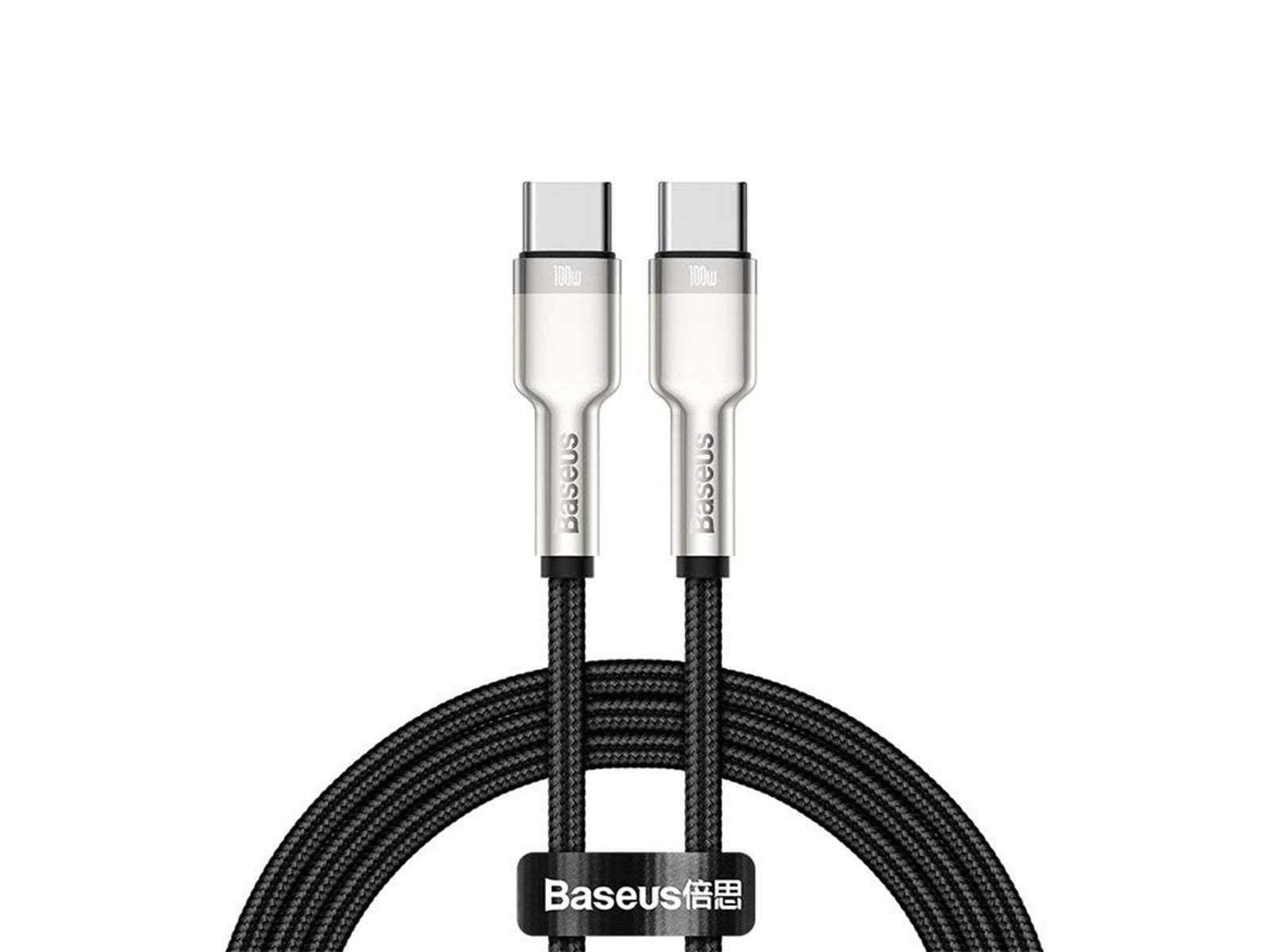Baseus Tungsten Gold Cable Type-C to Type-C 100W 2m (black)