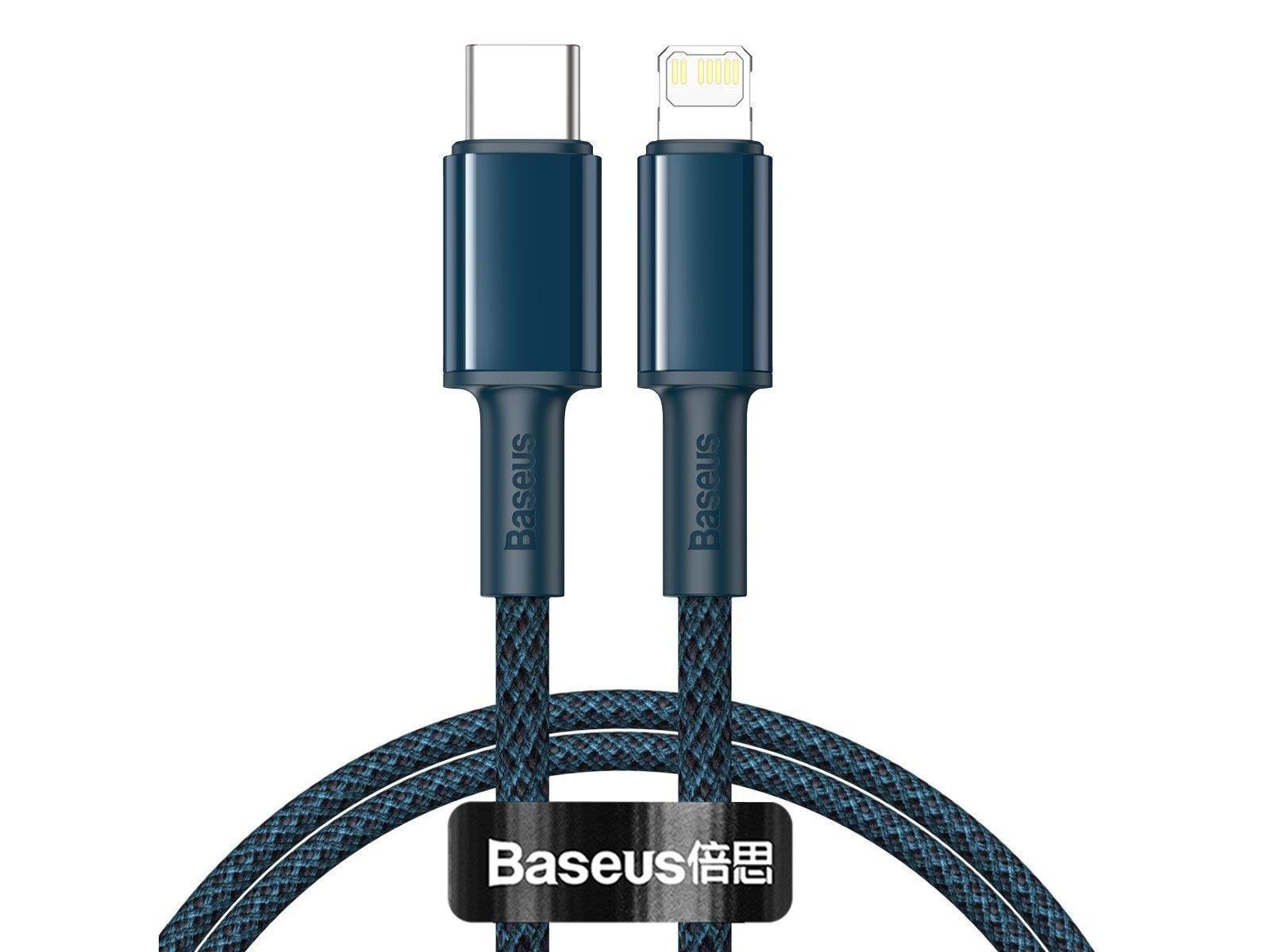Baseus High Density Braided Cable Type-C to Lightning PD 20W 1m (blue)