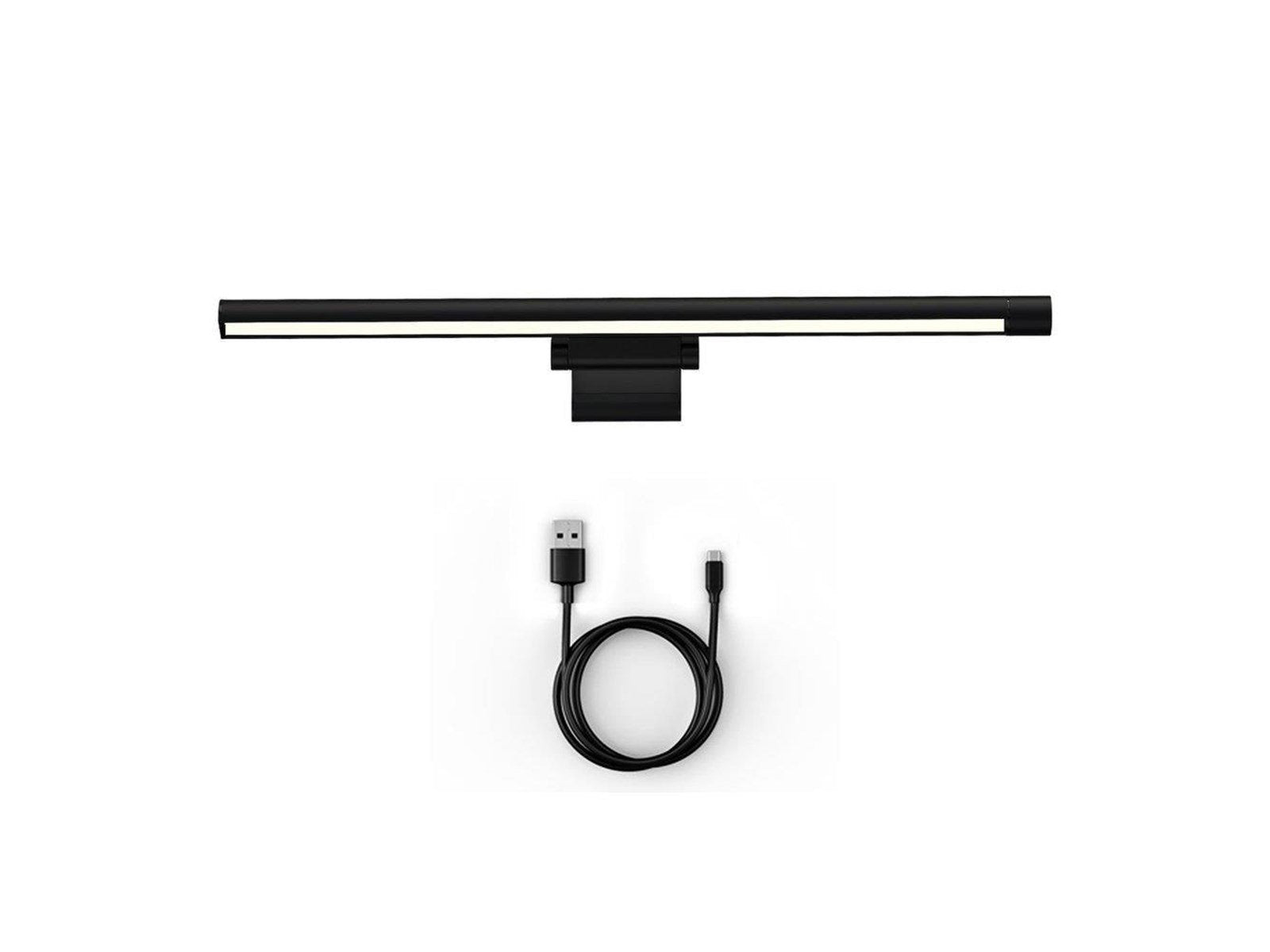 Baseus i-wok Pro series USB stepless dimming screen hanging light (fighting) Black