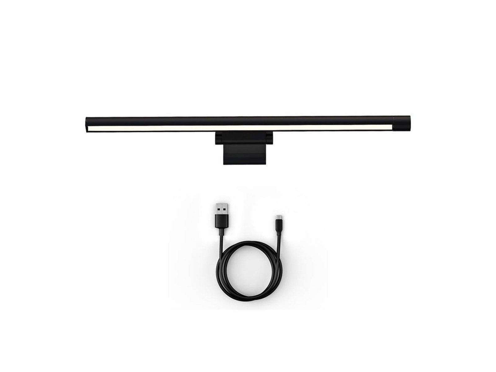 Baseus i-wok Pro series USB stepless dimming screen hanging light (fighting) Black