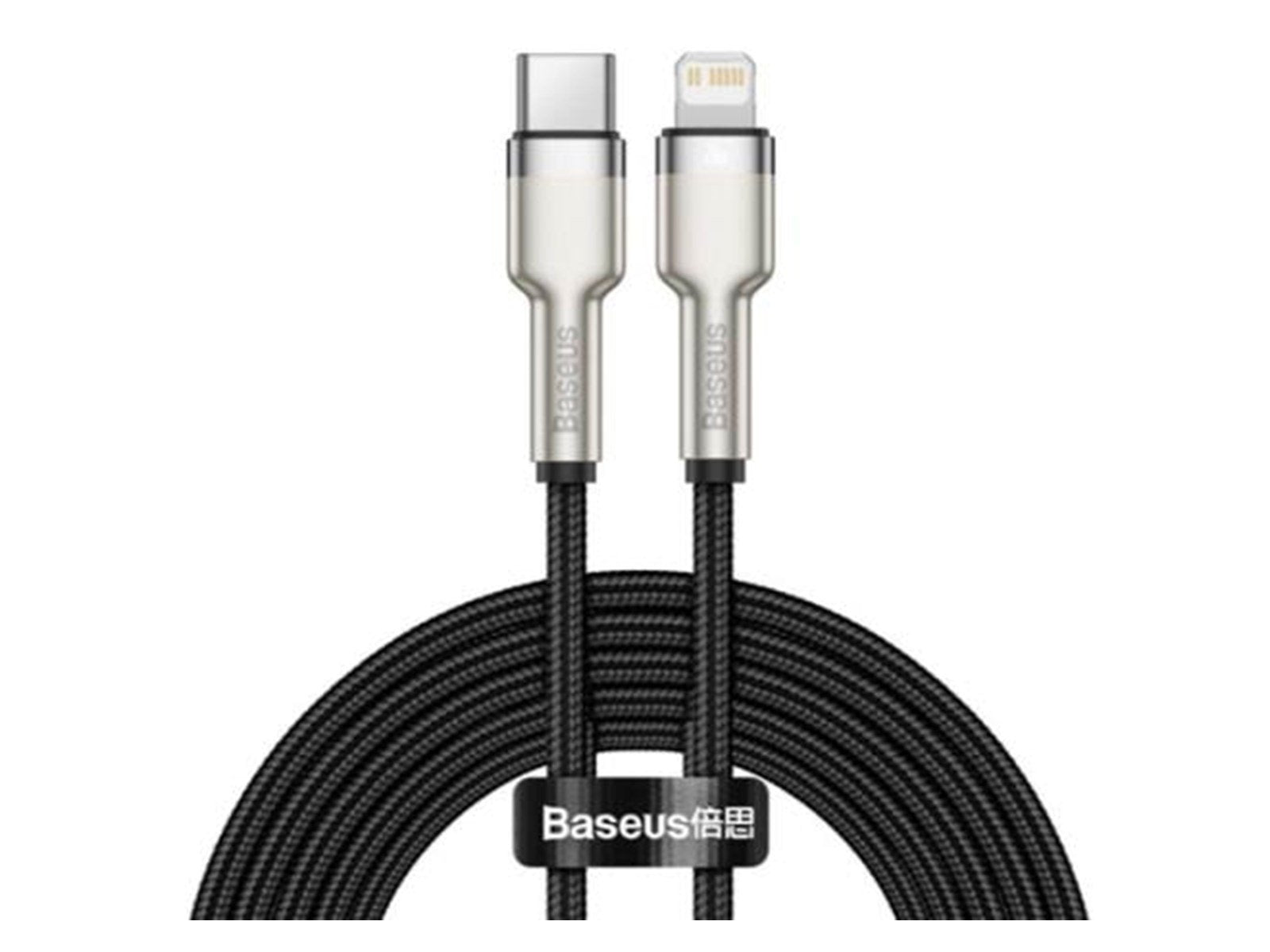 Baseus USB-C cable for Lightning  Cafule PD 20W 1m (black)