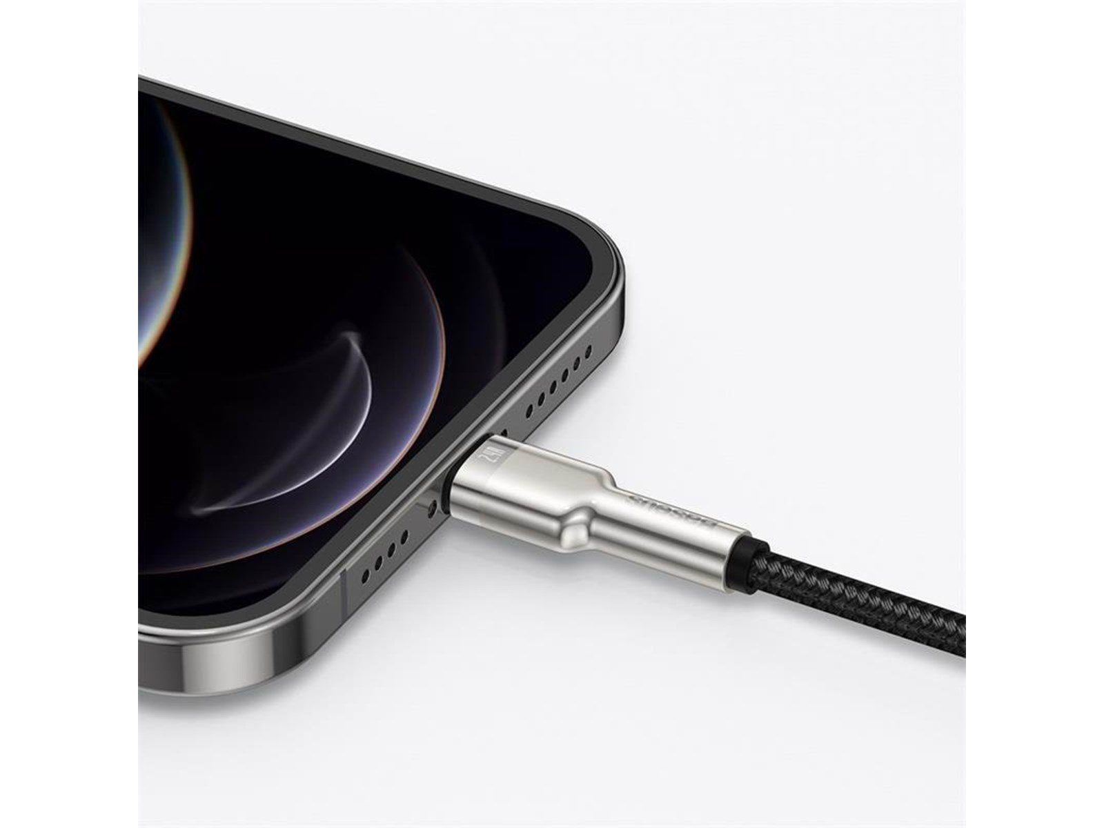 Baseus USB cable for Lightning  Cafule 2.4A 1m (black)