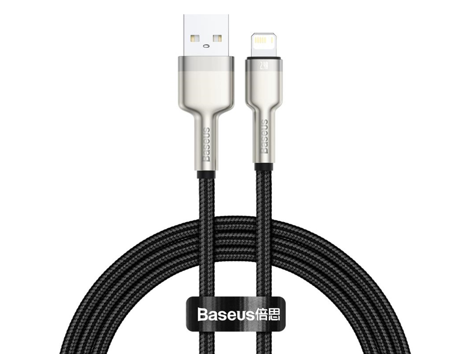 Baseus USB cable for Lightning  Cafule 2.4A 1m (black)