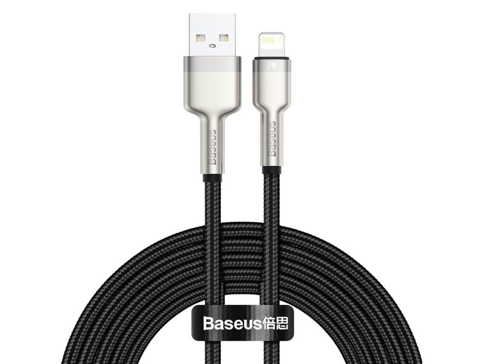 Baseus USB cable for Lightning  Cafule 2.4A 2m (black)