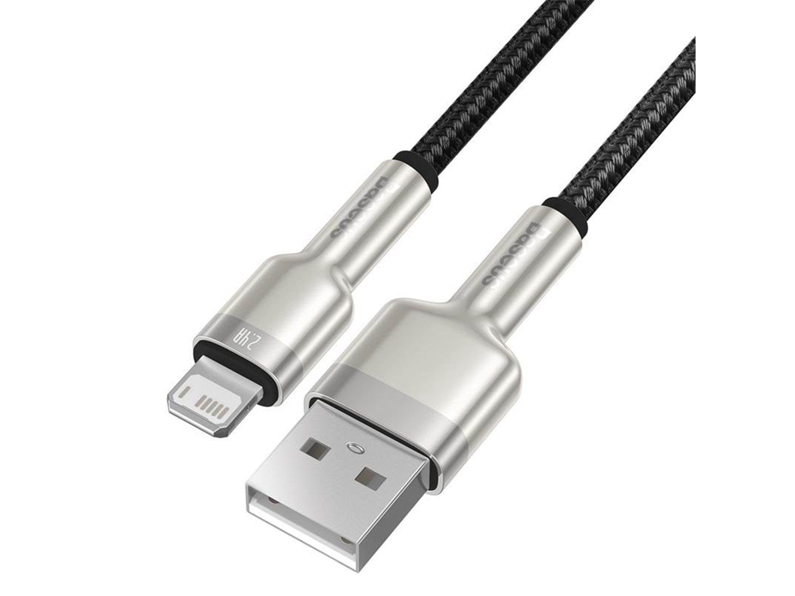 Baseus USB cable for Lightning  Cafule 2.4A 2m (black)