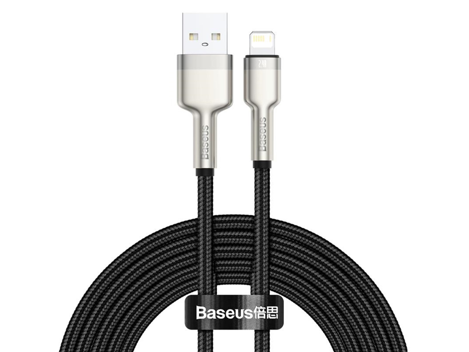 Baseus USB cable for Lightning  Cafule 2.4A 2m (black)