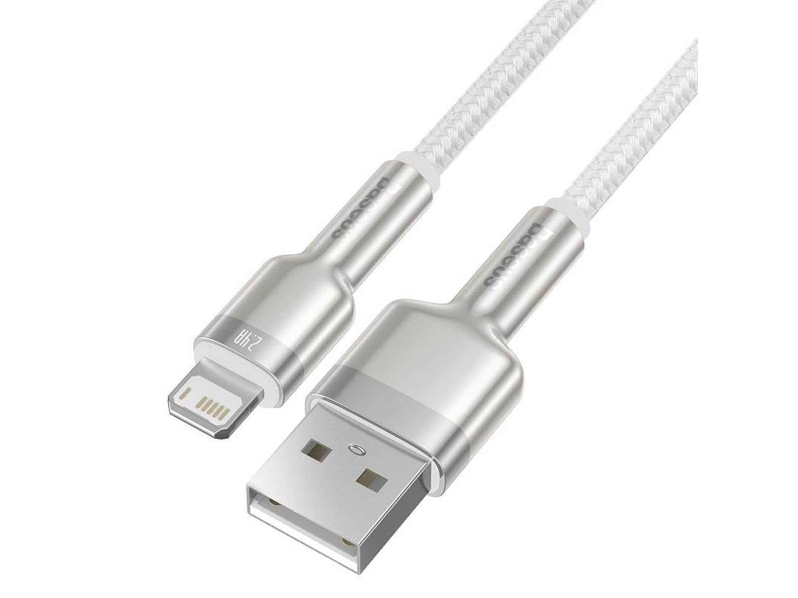 Baseus USB cable for Lightning  Cafule 2.4A 2m (white)