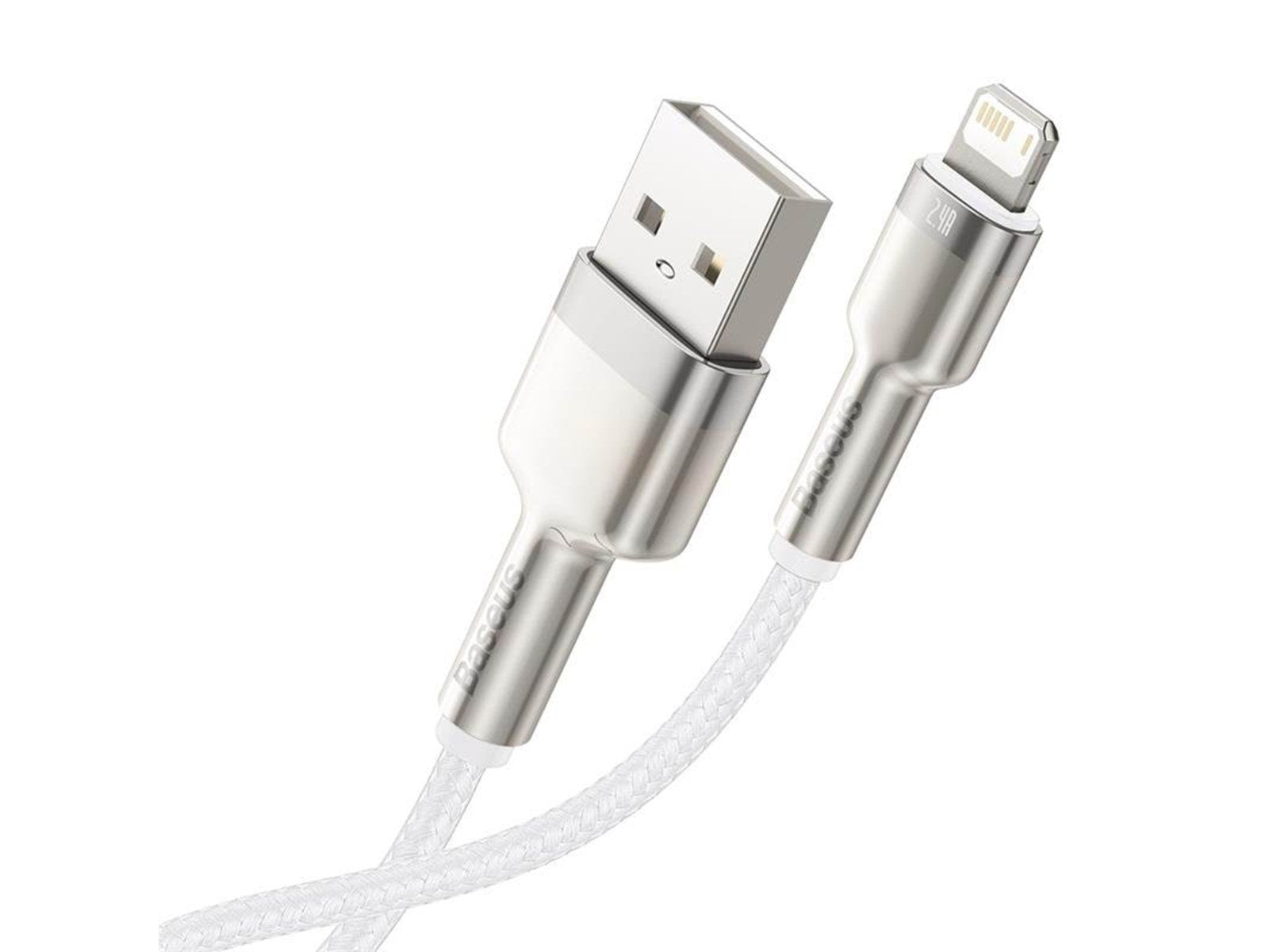Baseus USB cable for Lightning  Cafule 2.4A 2m (white)