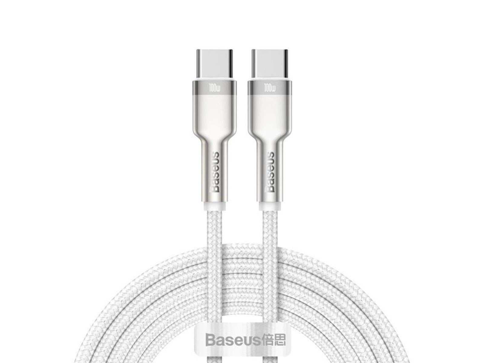 Baseus Cable USB-C to USB-C  Cafule 100W 2m (white)
