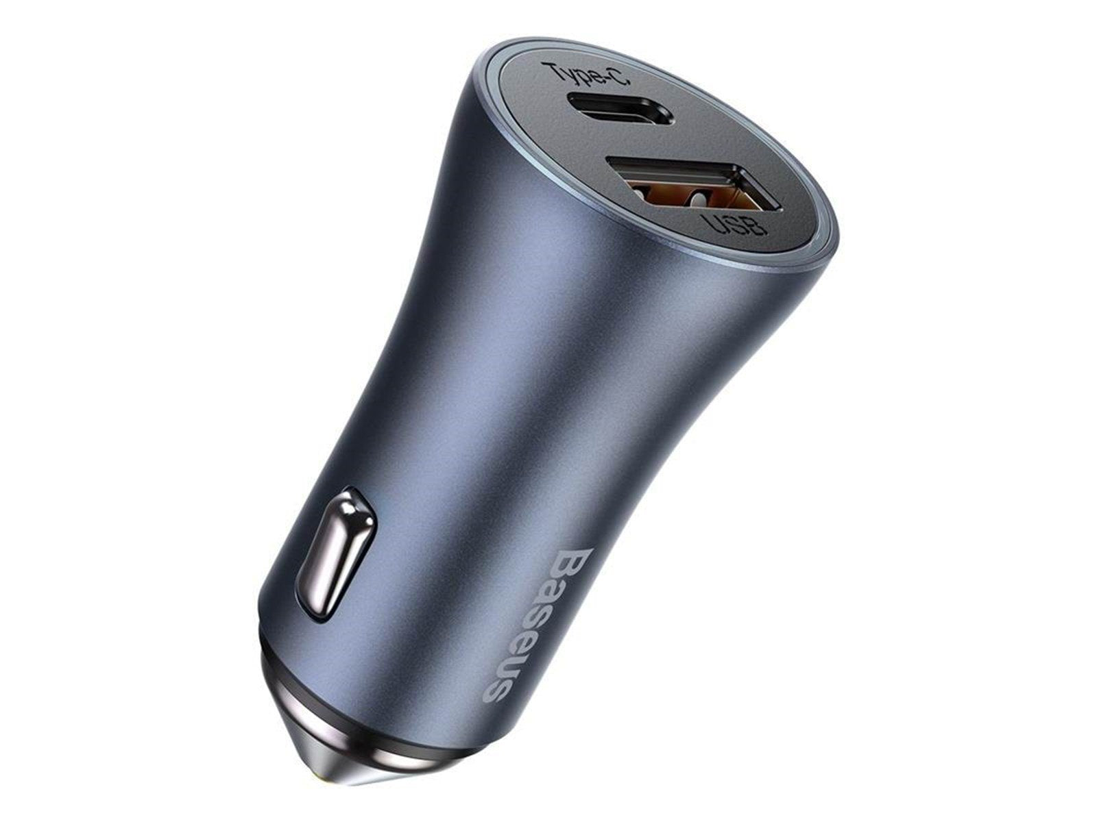 Baseus Golden Contactor Pro USB + USB-C 40W - Grey