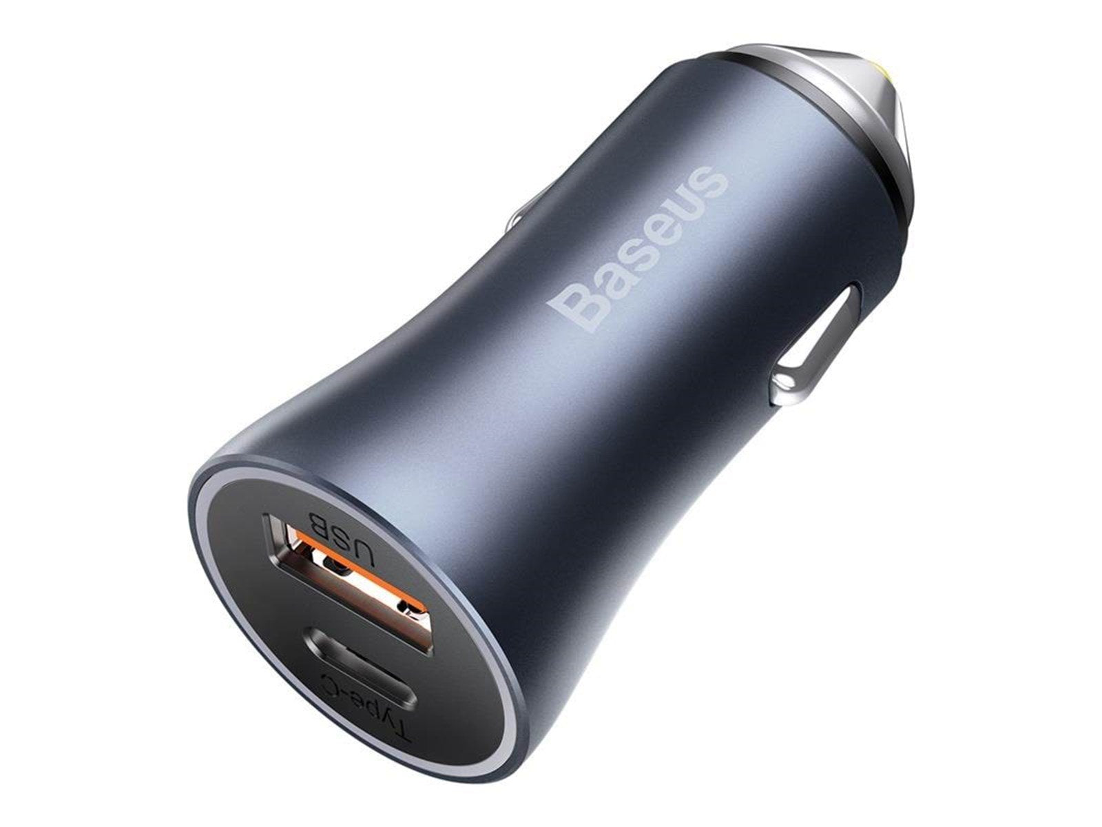 Baseus Golden Contactor Pro USB + USB-C 40W - Grey