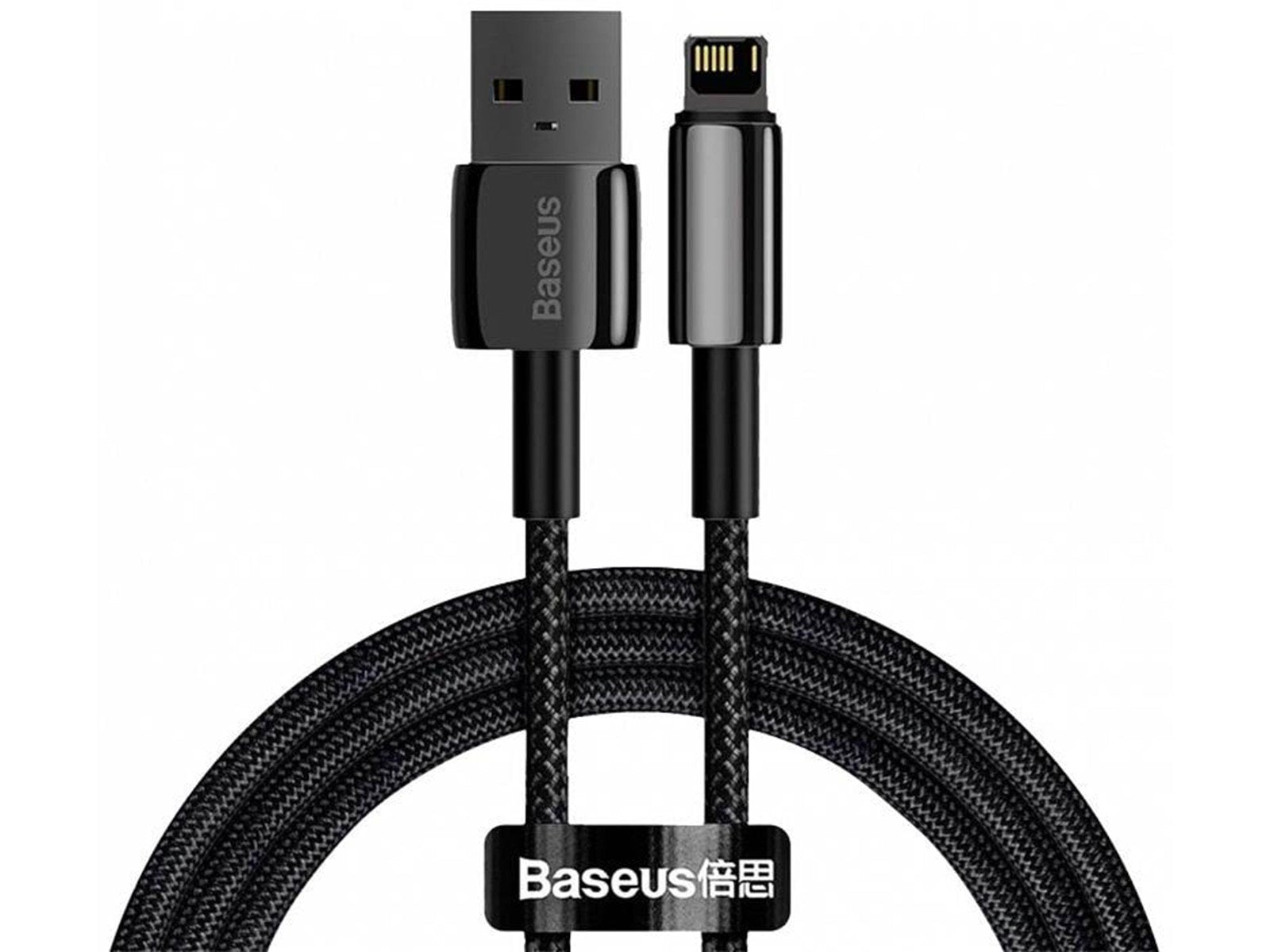 Baseus Tungsten Gold Cable USB to iP 2.4A 1m (black)