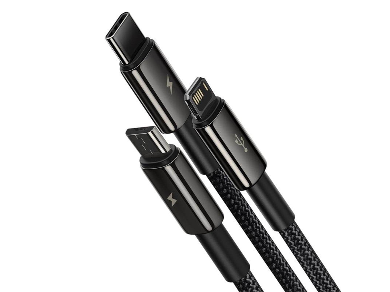 Baseus Tungsten Gold 3-in-1 USB cable