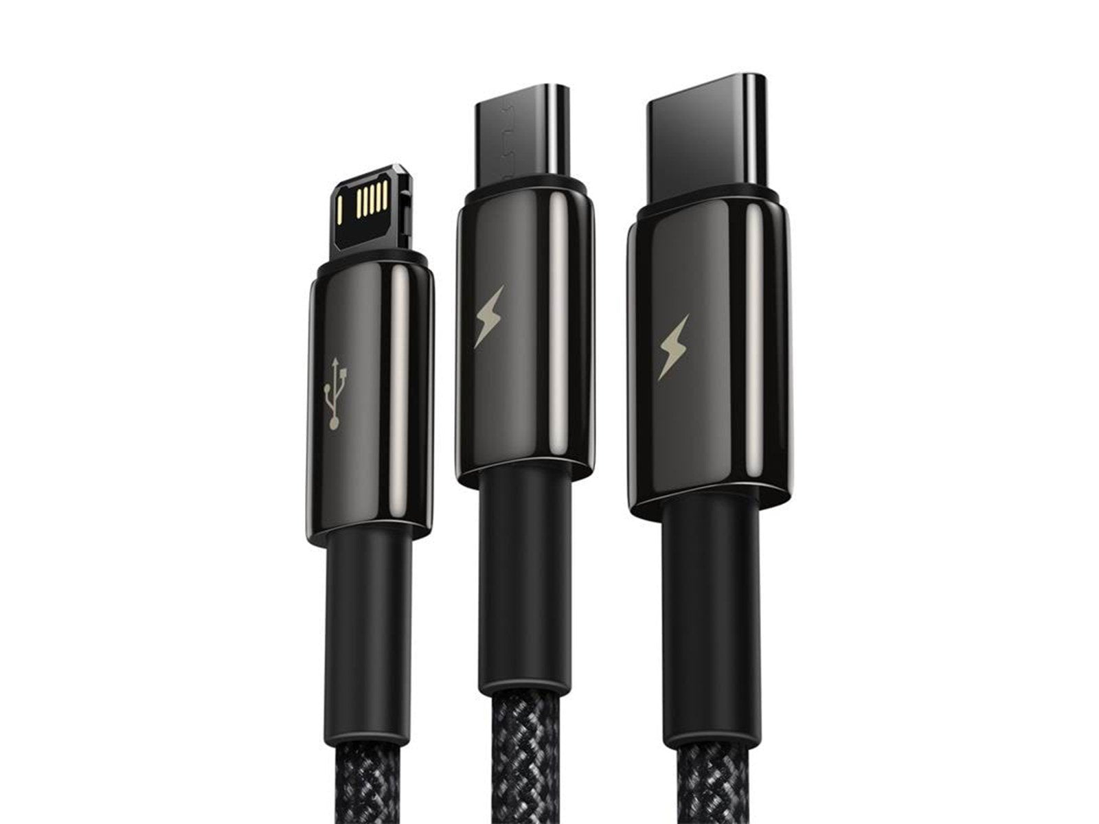 Baseus Tungsten Gold 3-in-1 USB cable