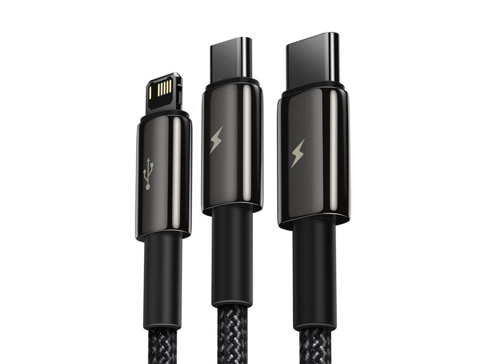 Baseus Tungsten Gold 3-in-1 USB cable