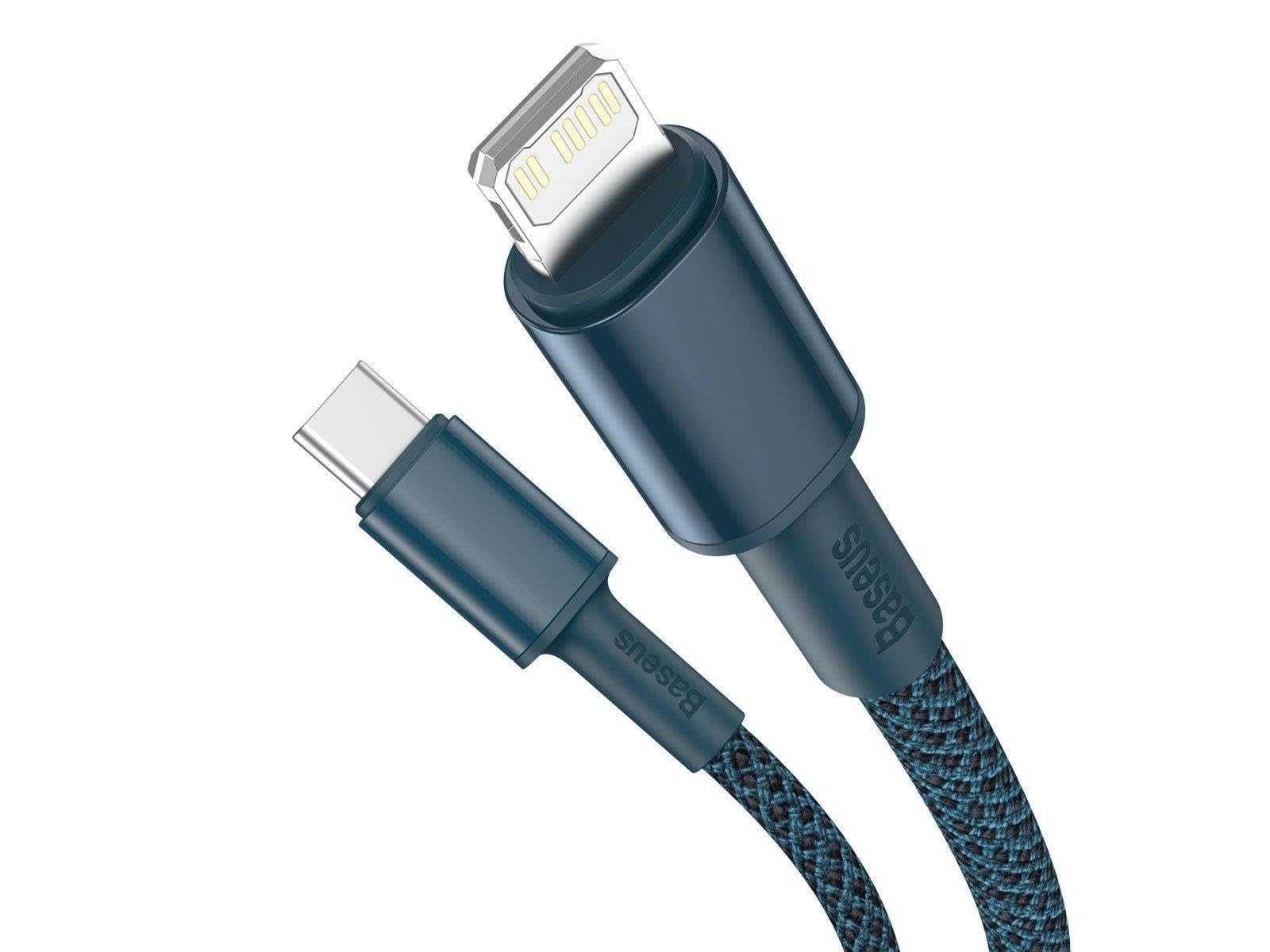 Baseus High Density Braided Cable Type-C to Lightning PD 20W 2m (blue)