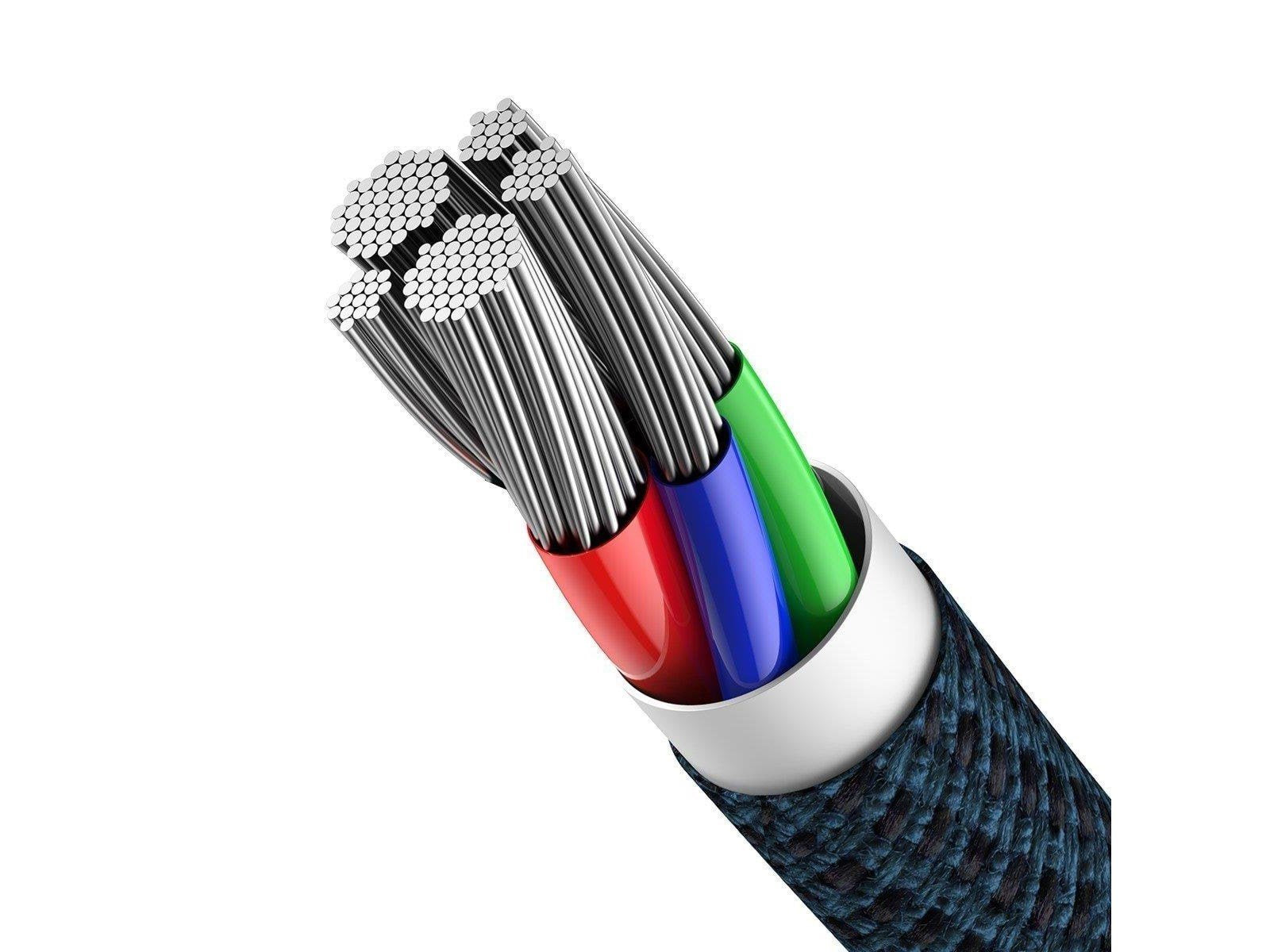 Baseus High Density Braided Cable Type-C to Lightning PD 20W 2m (blue)