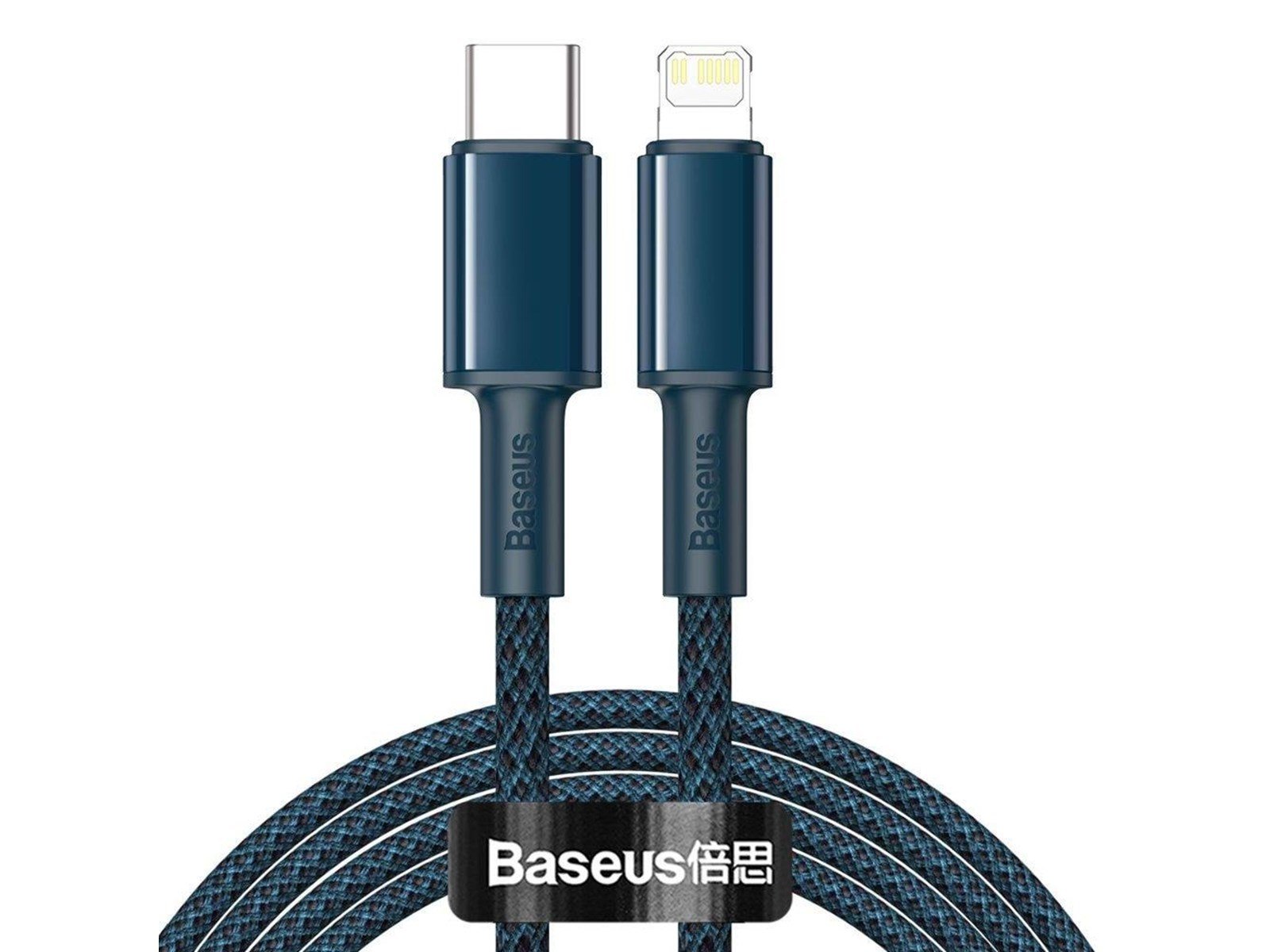 Baseus High Density Braided Cable Type-C to Lightning PD 20W 2m (blue)