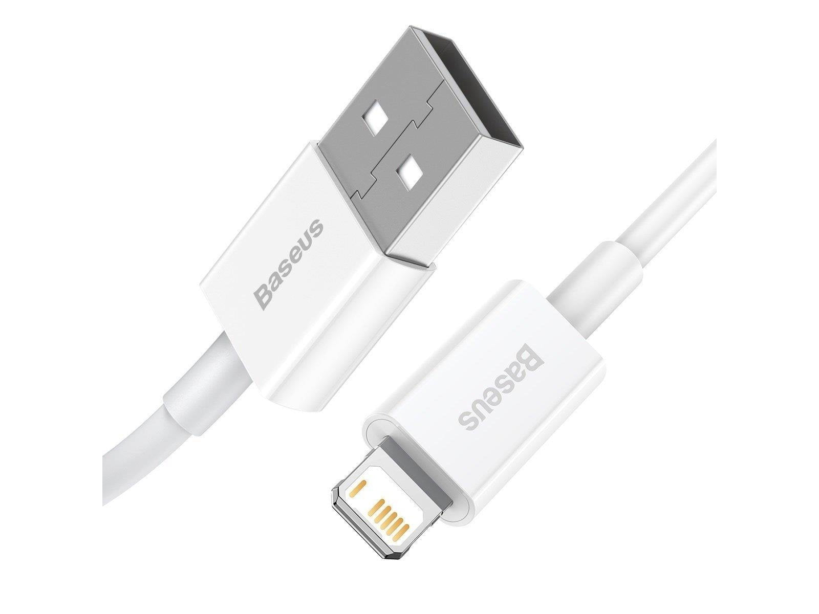 Baseus Superior Series Cable USB to Lightning 2.4A 1m (white)