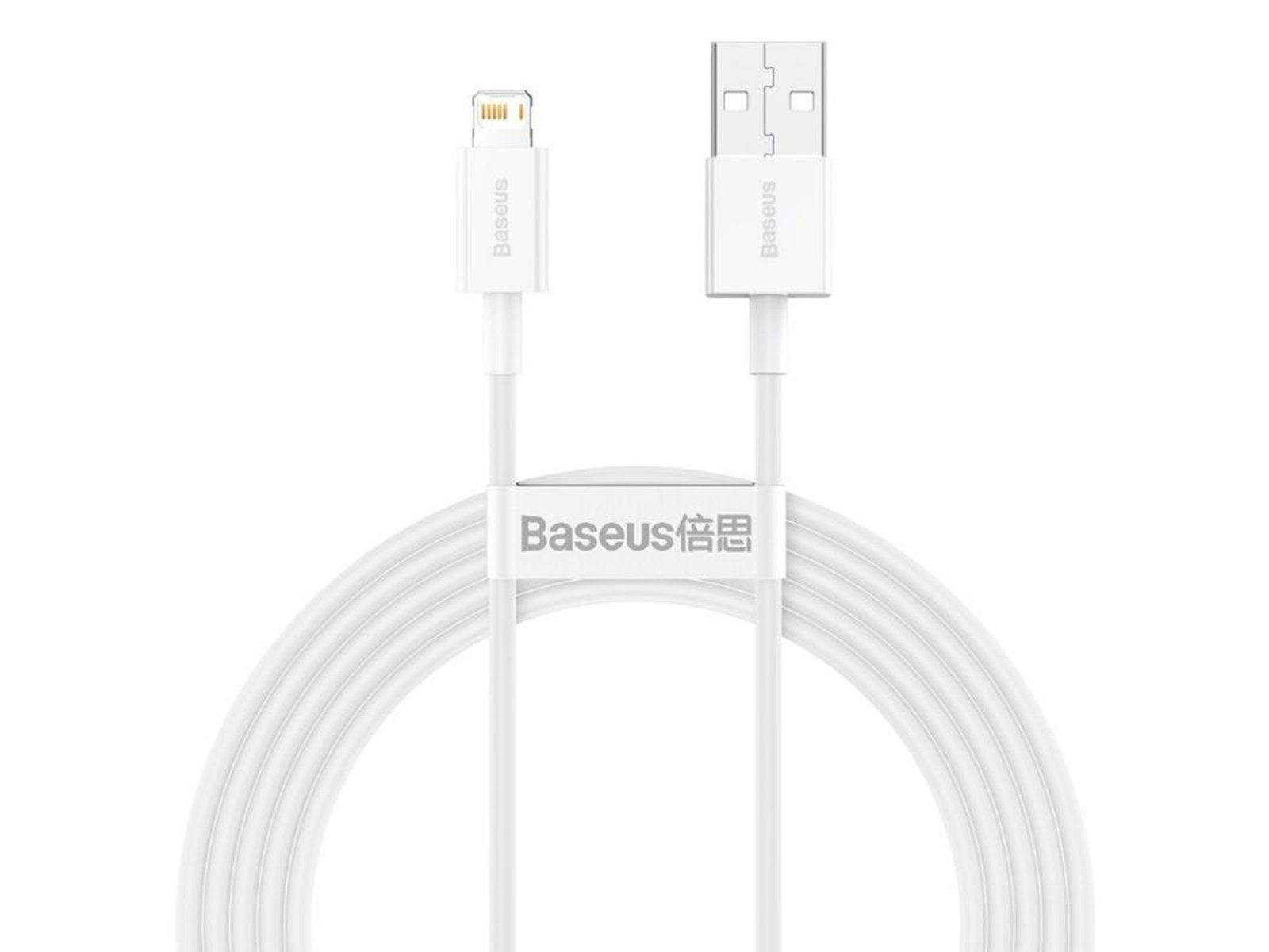 Baseus Superior Series Cable USB to iP 2.4A 2m (white)