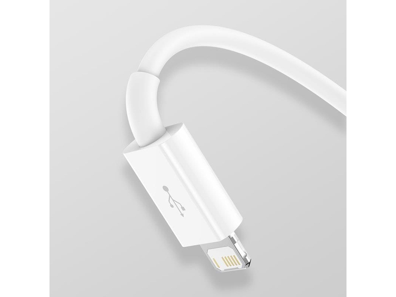 Baseus Superior Series USB to micro USB / USB-C / Lightning 3.5A 1.2m (white)