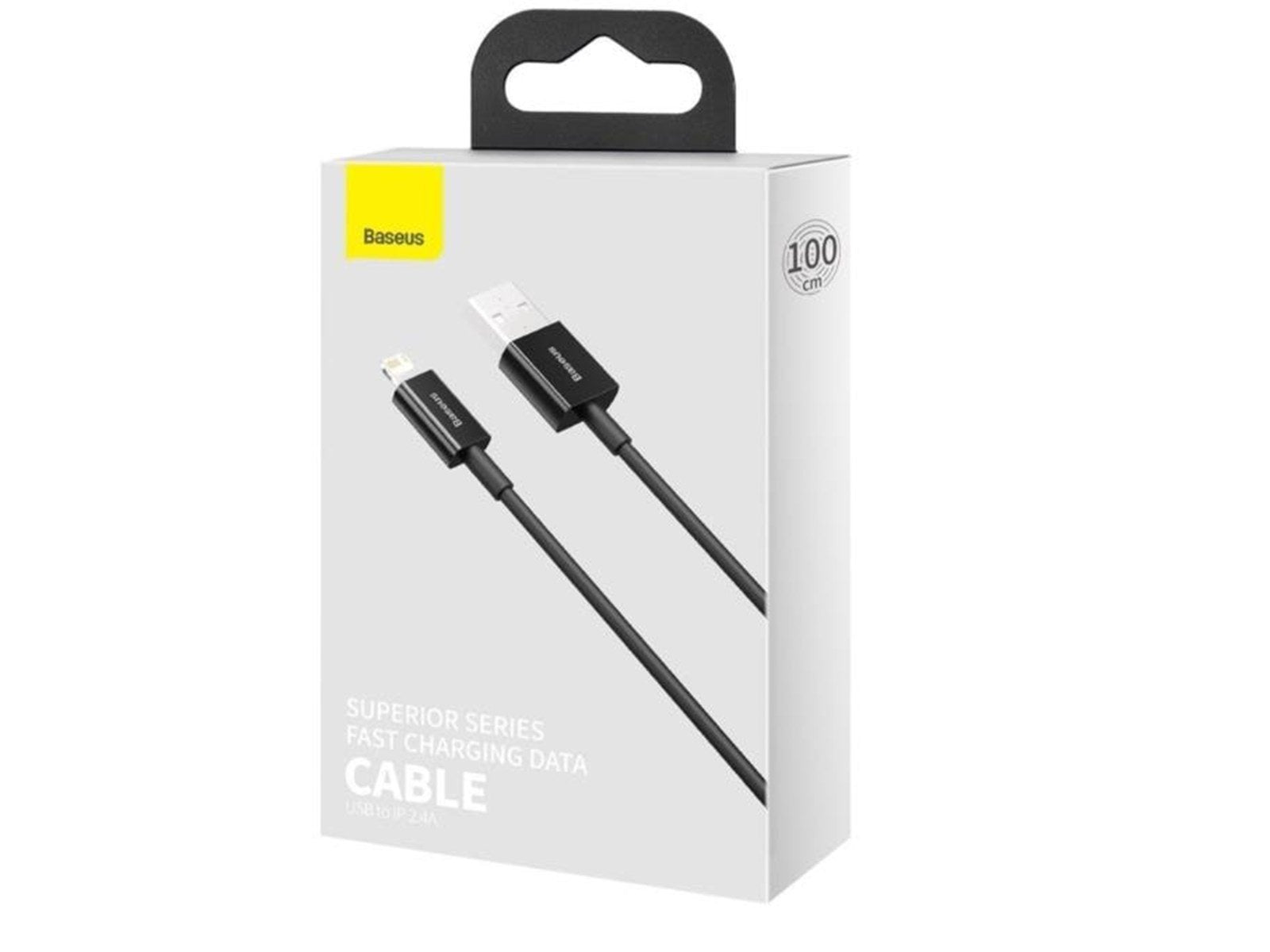 Baseus Superior Series Cable USB to iP 2.4A 1m (black)