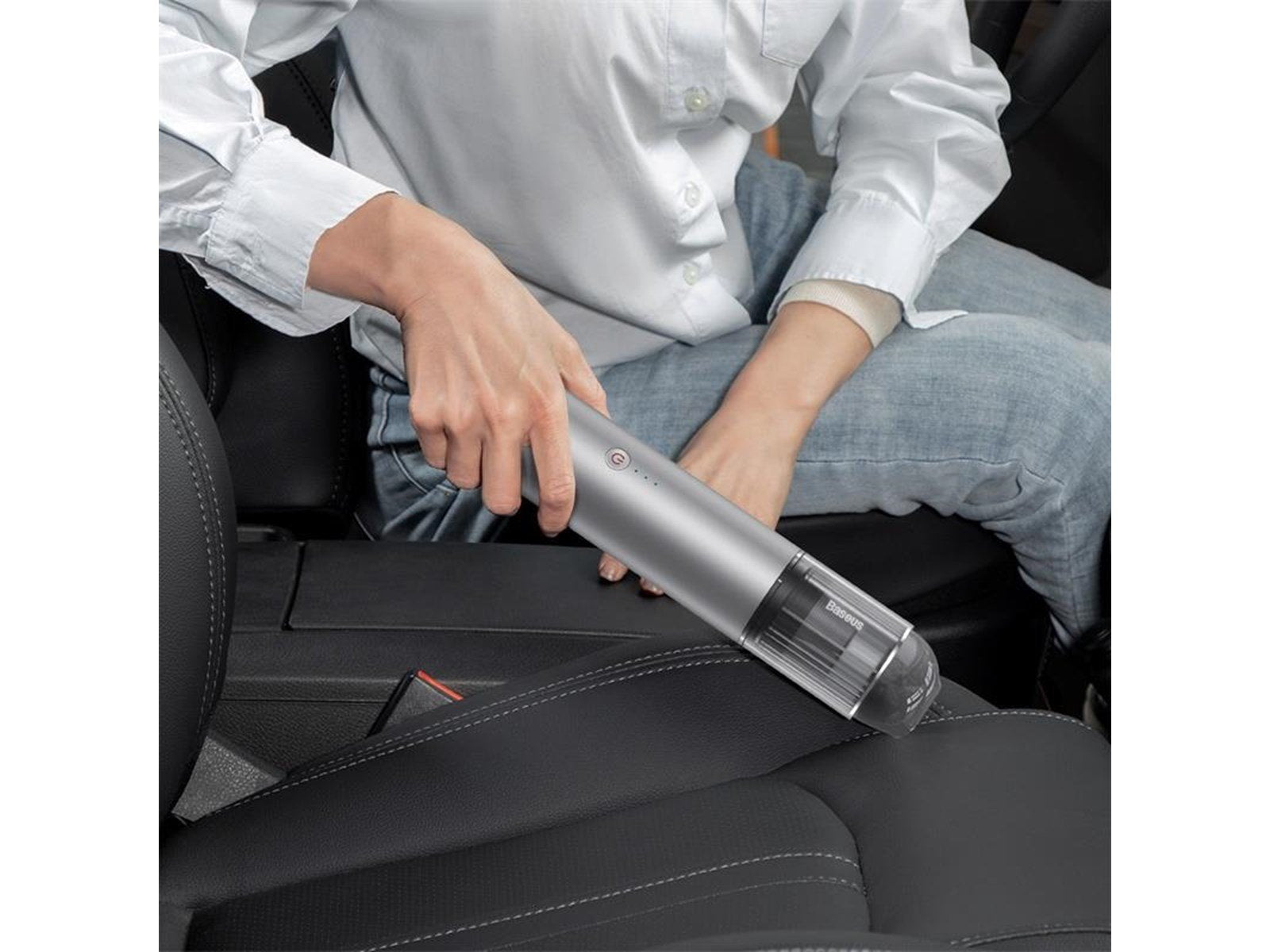 Baseus A3 Car Vacuum Cleaner (silver)
