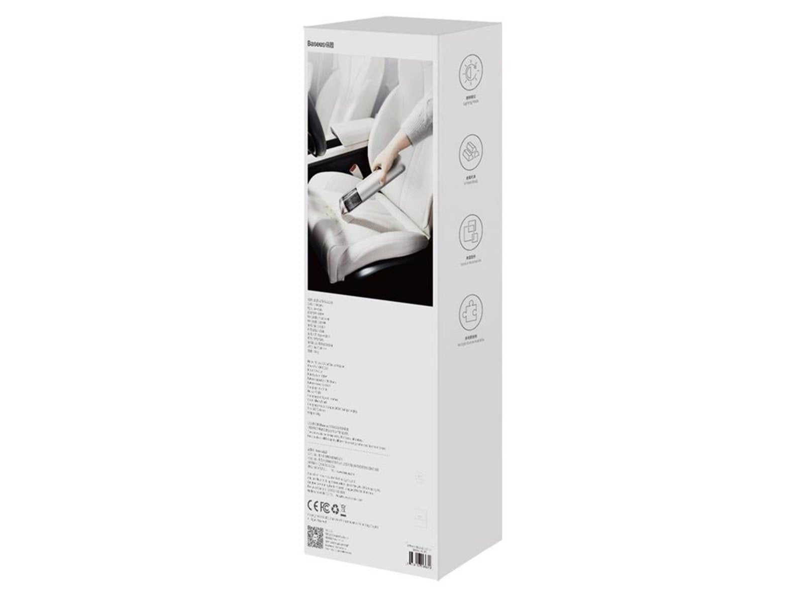 Baseus A3 Car Vacuum Cleaner (silver)
