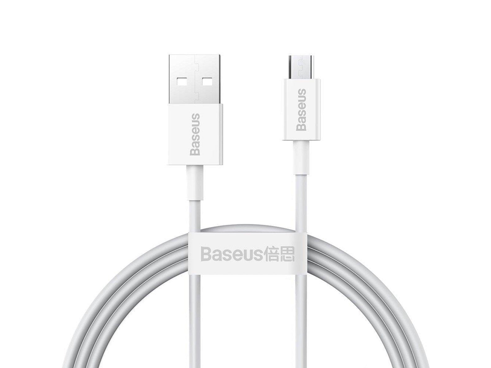 Baseus Superior Series Cable USB to micro USB 2A 1m (white)
