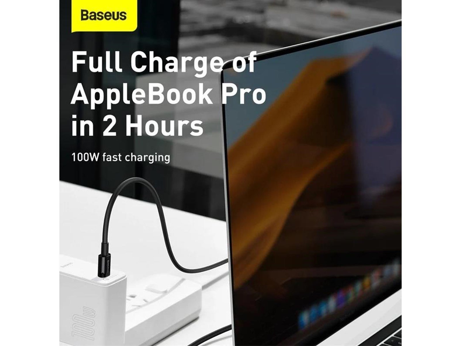 Baseus Superior Series Cable USB-C to USB-C 100W 1m (white)