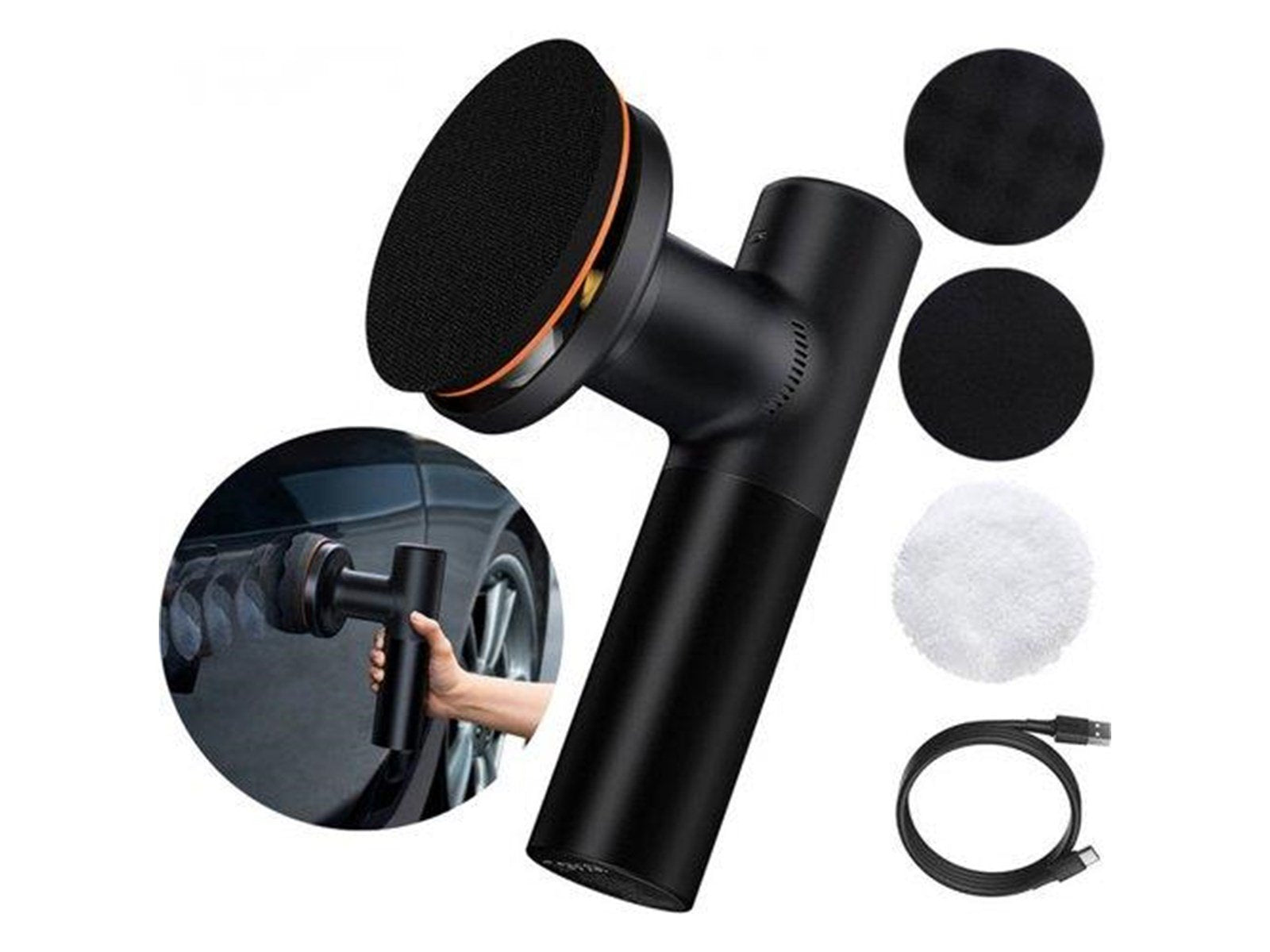 Baseus Cordless Electric Polisher (black)