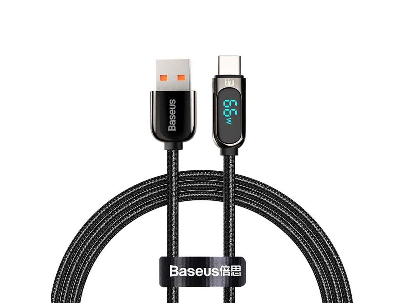 Baseus Display Cable USB to Type-C 66W 1m (black)
