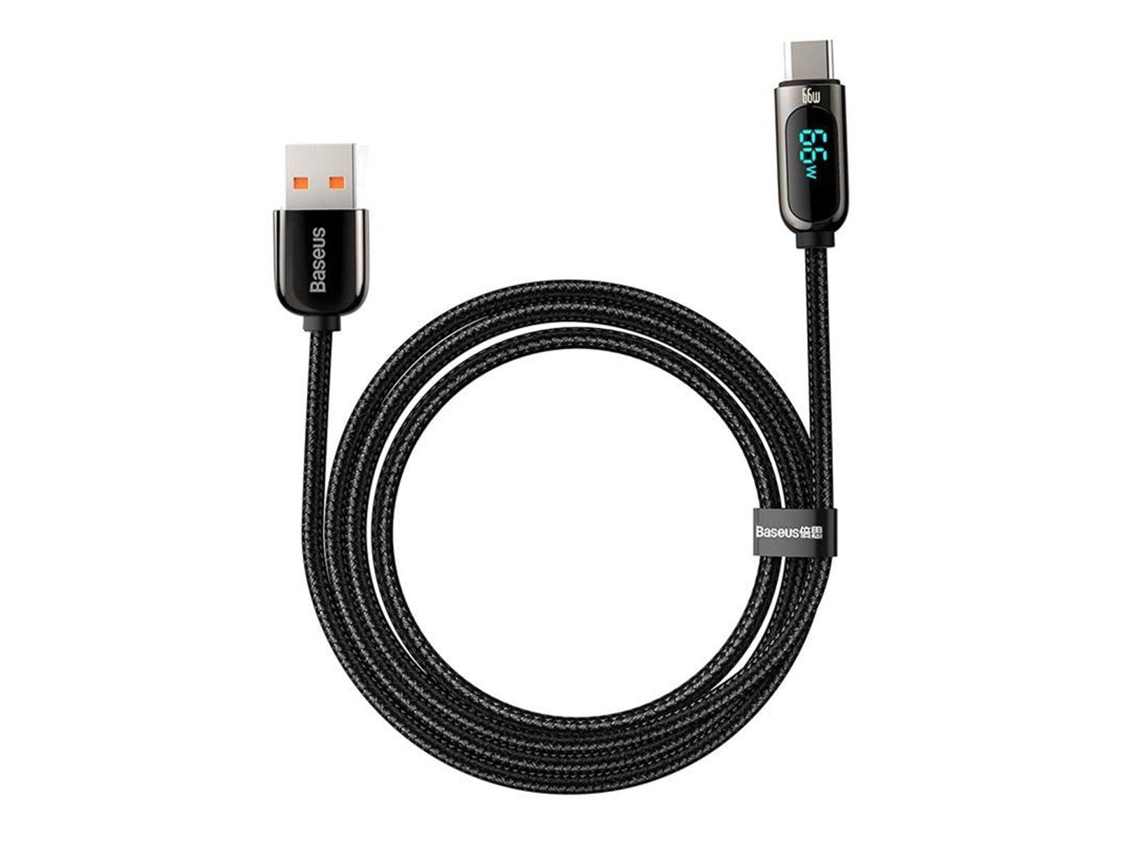Baseus Display Cable USB to Type-C 66W 1m (black)