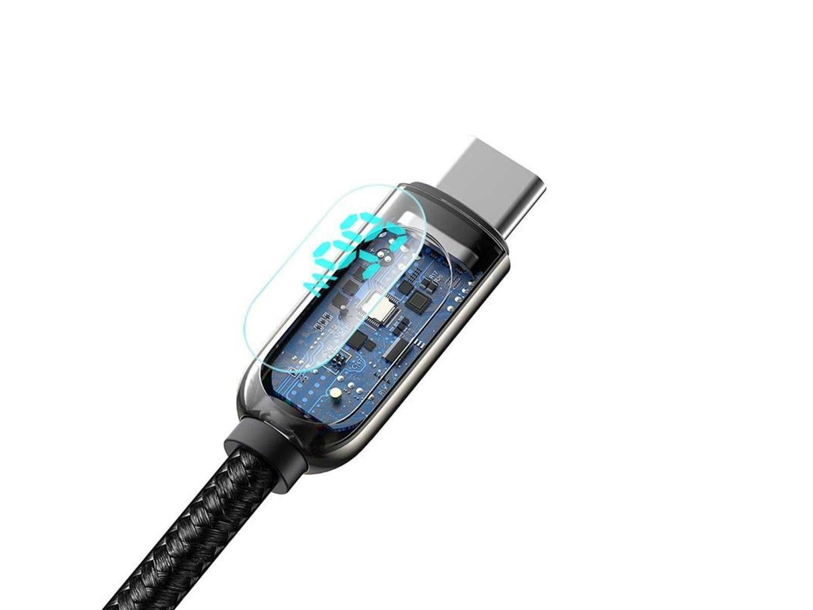 Baseus Display Cable USB to Type-C 66W 1m (black)